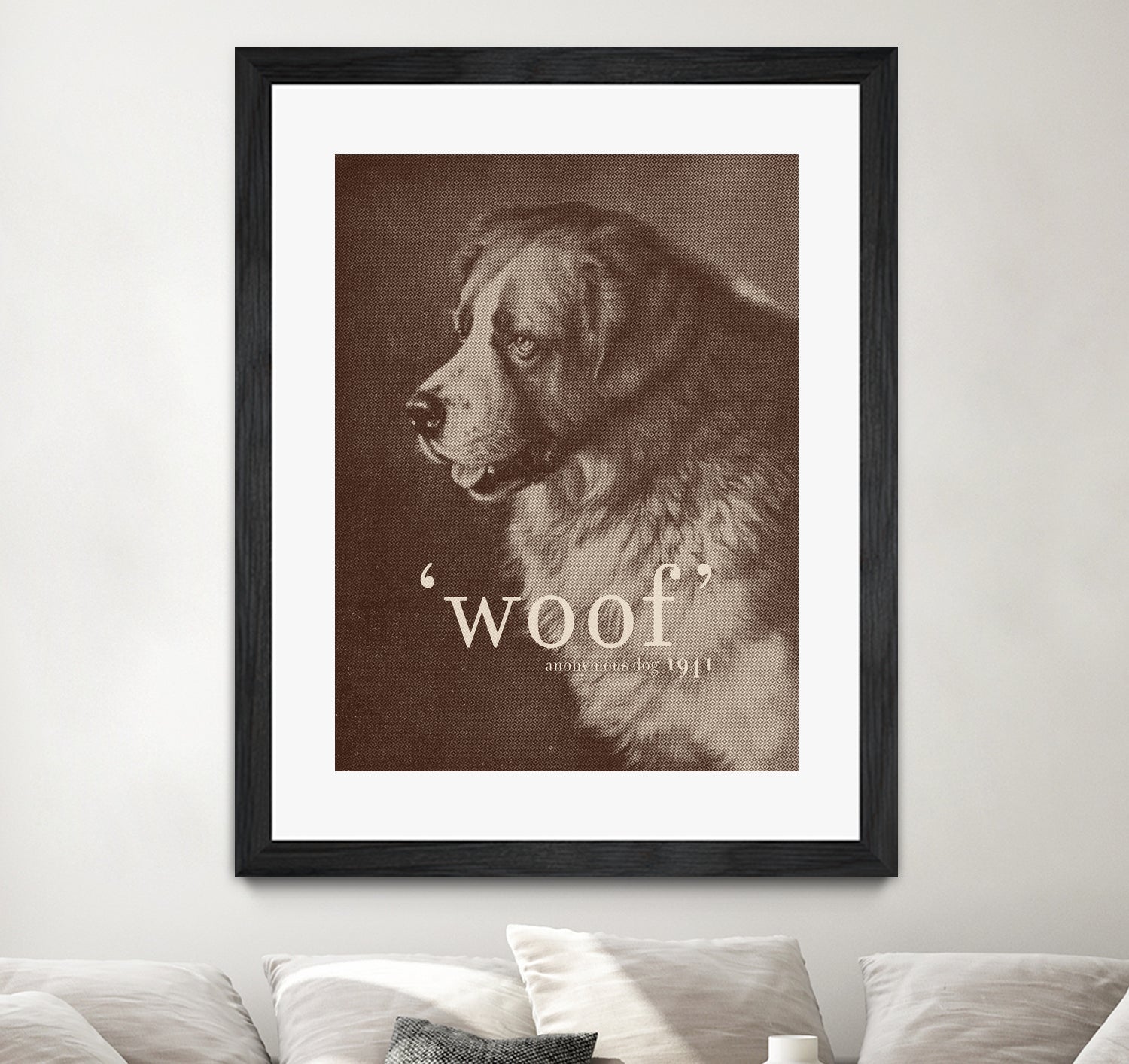 Famous Quote Dog by Florent Bodart on GIANT ART - animals quote