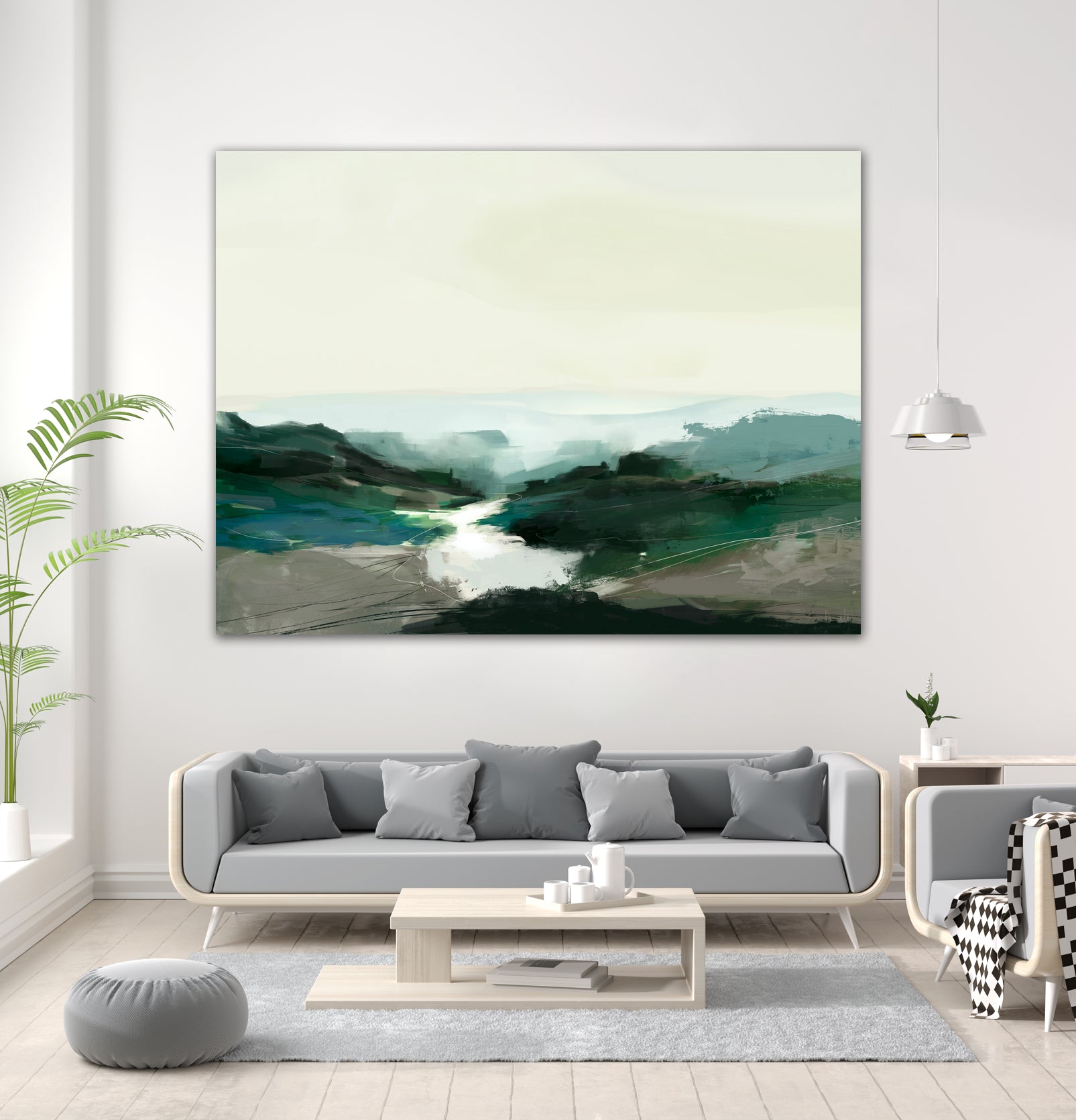Highland View by Dan Hobday on GIANT ART - nature and landscapes landscape