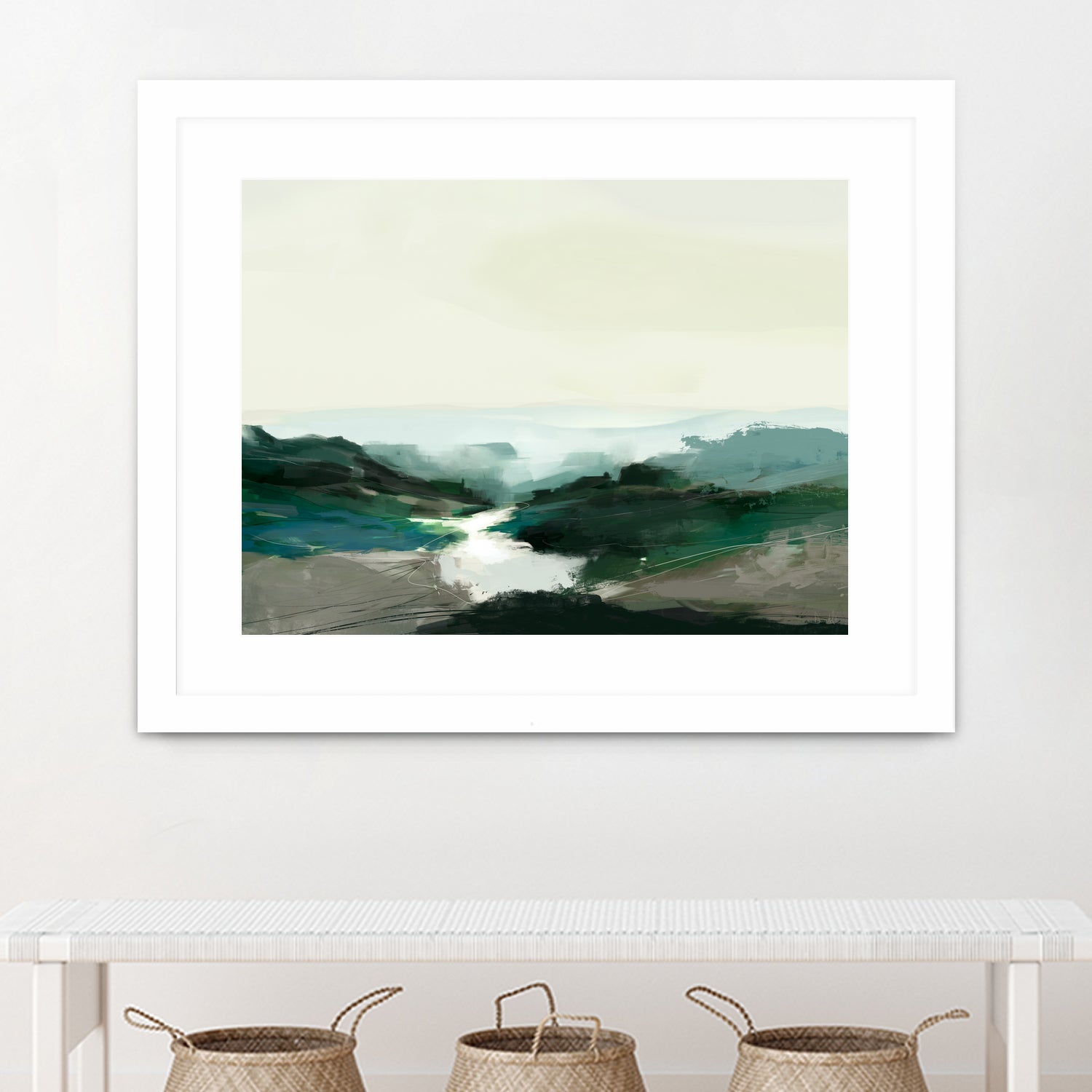 Highland View by Dan Hobday on GIANT ART - nature and landscapes landscape