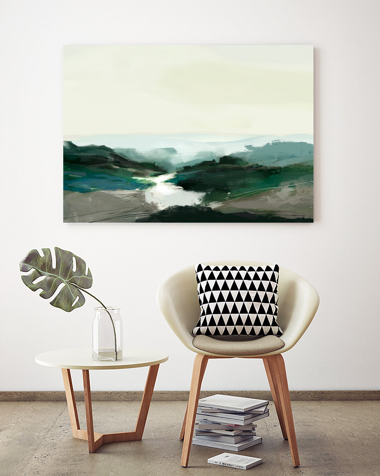 Highland View by Dan Hobday on GIANT ART - nature and landscapes landscape