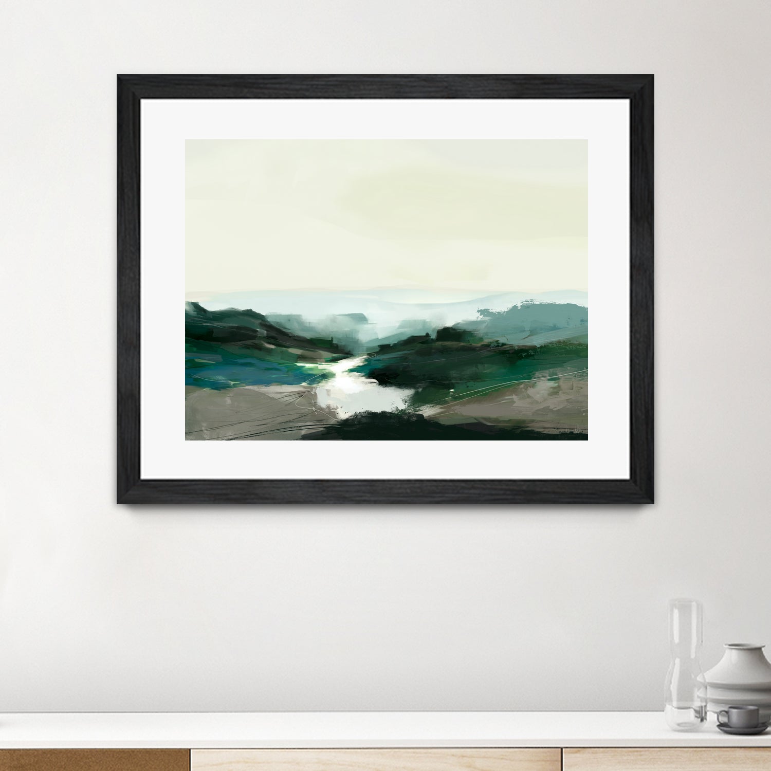 Highland View by Dan Hobday on GIANT ART - nature and landscapes landscape