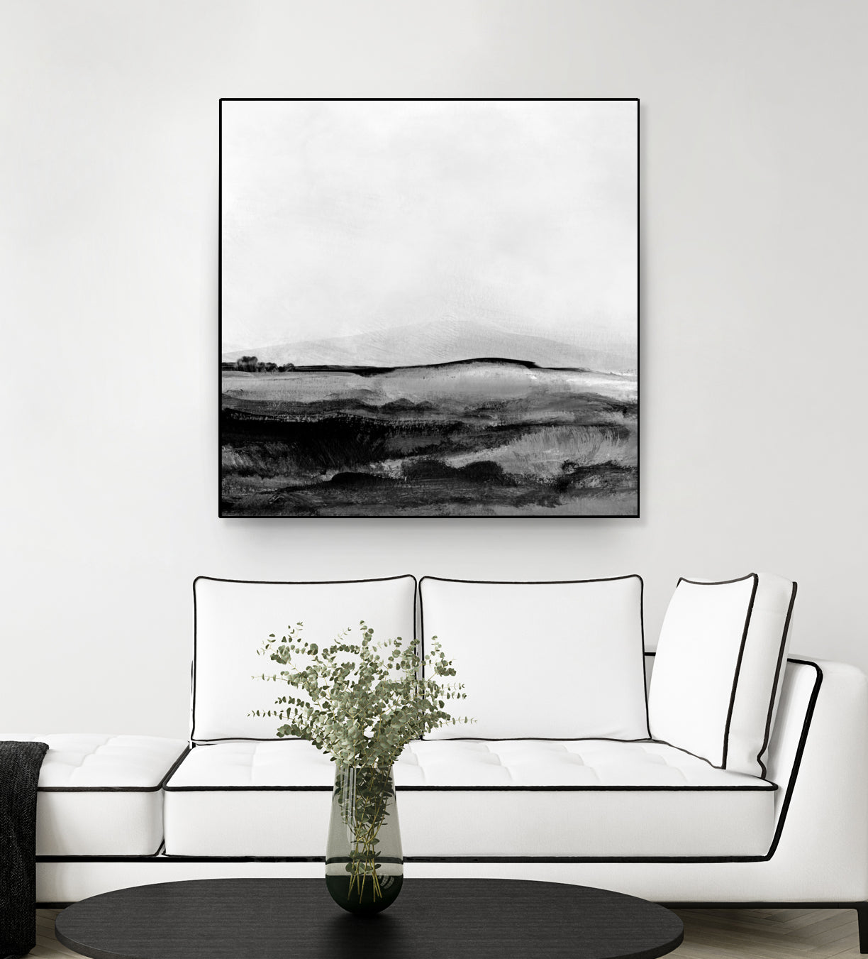 Mono Landscape No1 by Dan Hobday on GIANT ART - landscape abstract landscape