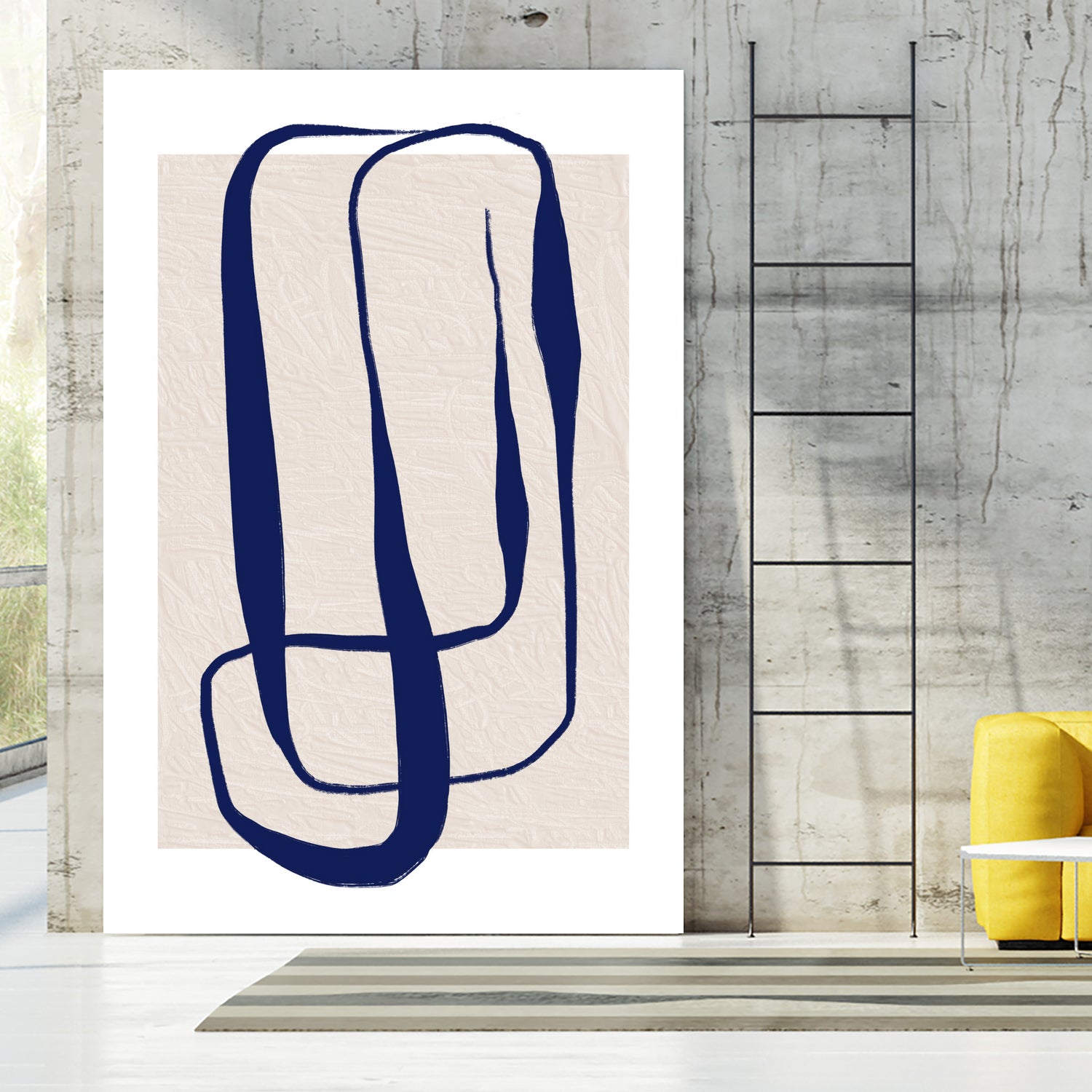 Feeling of Patience-3 by Sally on GIANT ART - abstract single line