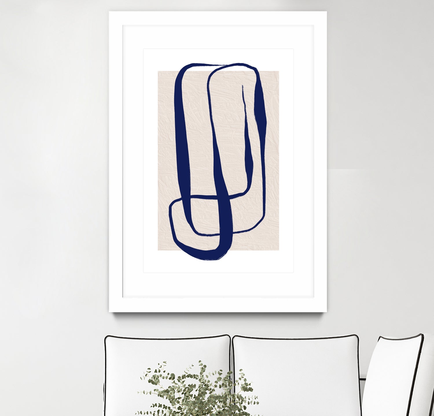 Feeling of Patience-3 by Sally on GIANT ART - abstract single line