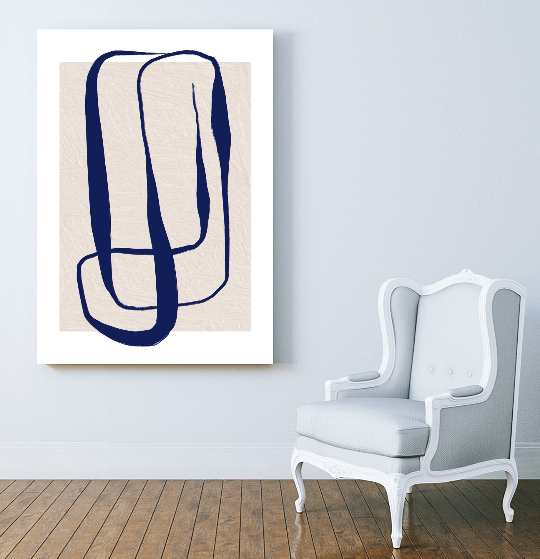 Feeling of Patience-3 by Sally on GIANT ART - abstract single line