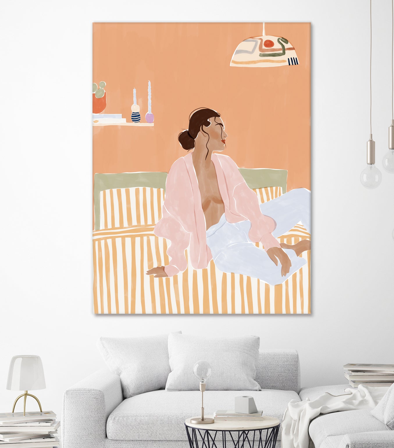 Just Let Me Chill by Ivy on GIANT ART - illustration bed