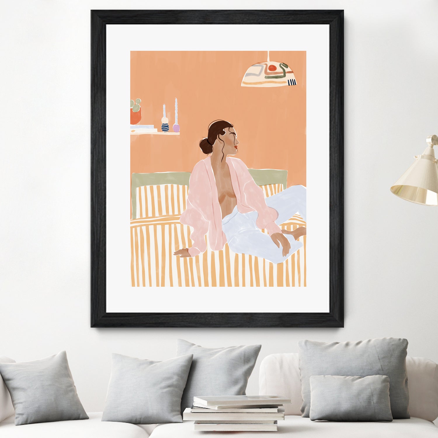 Just Let Me Chill by Ivy on GIANT ART - illustration bed