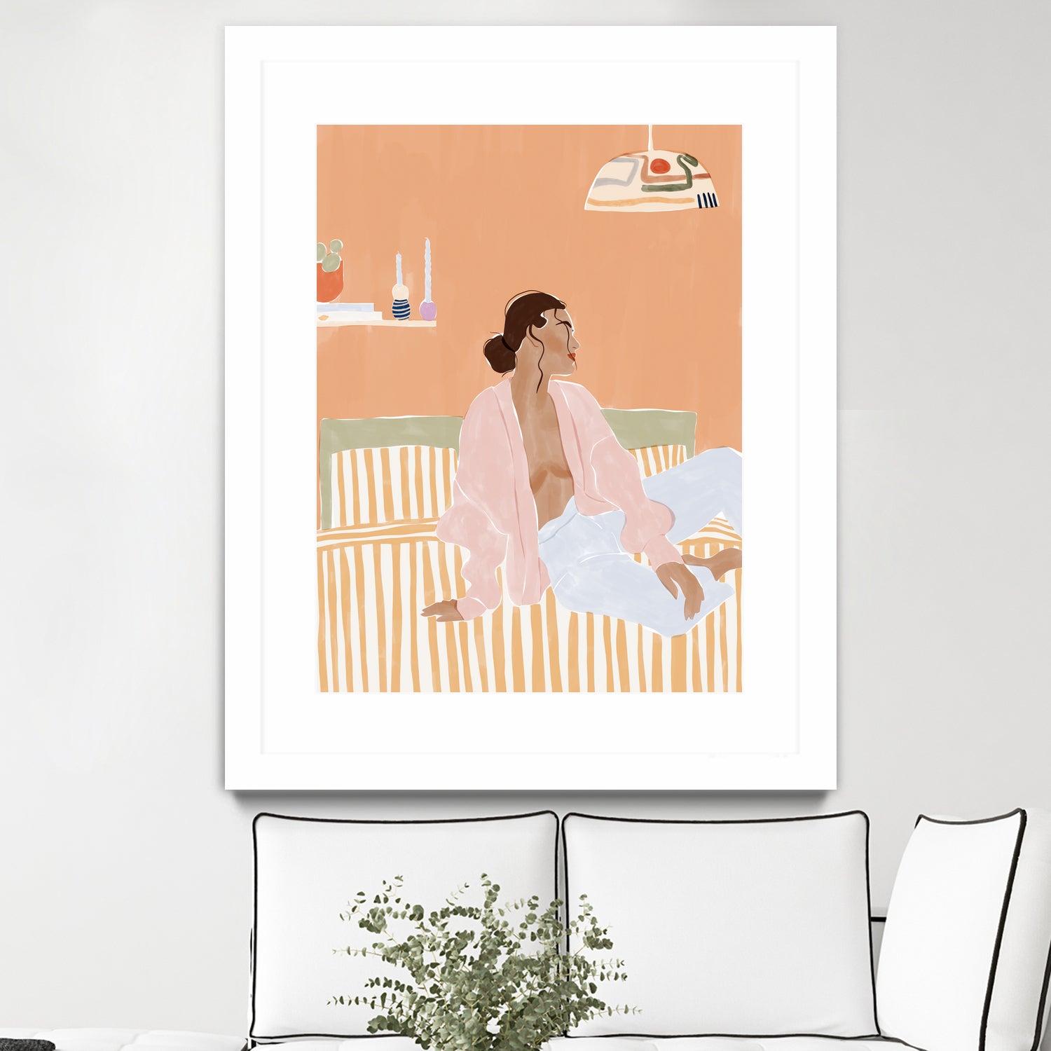 Just Let Me Chill by Ivy on GIANT ART - illustration bed
