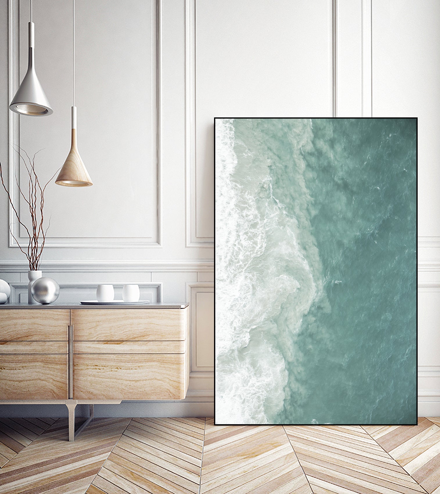 Ocean's Edge by Shot by Clint on GIANT ART - landscape ocean waves