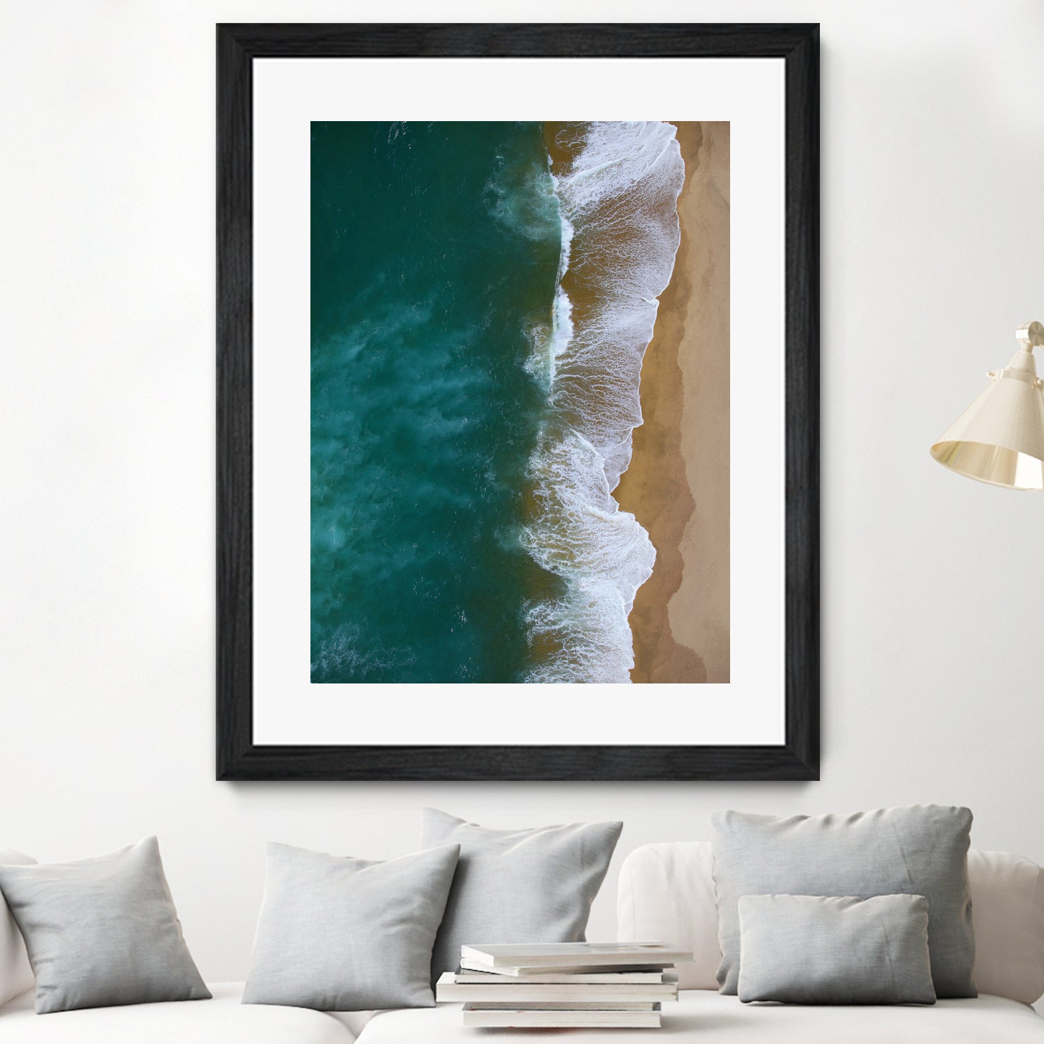 Shoreline by Shot by Clint on GIANT ART - landscape water