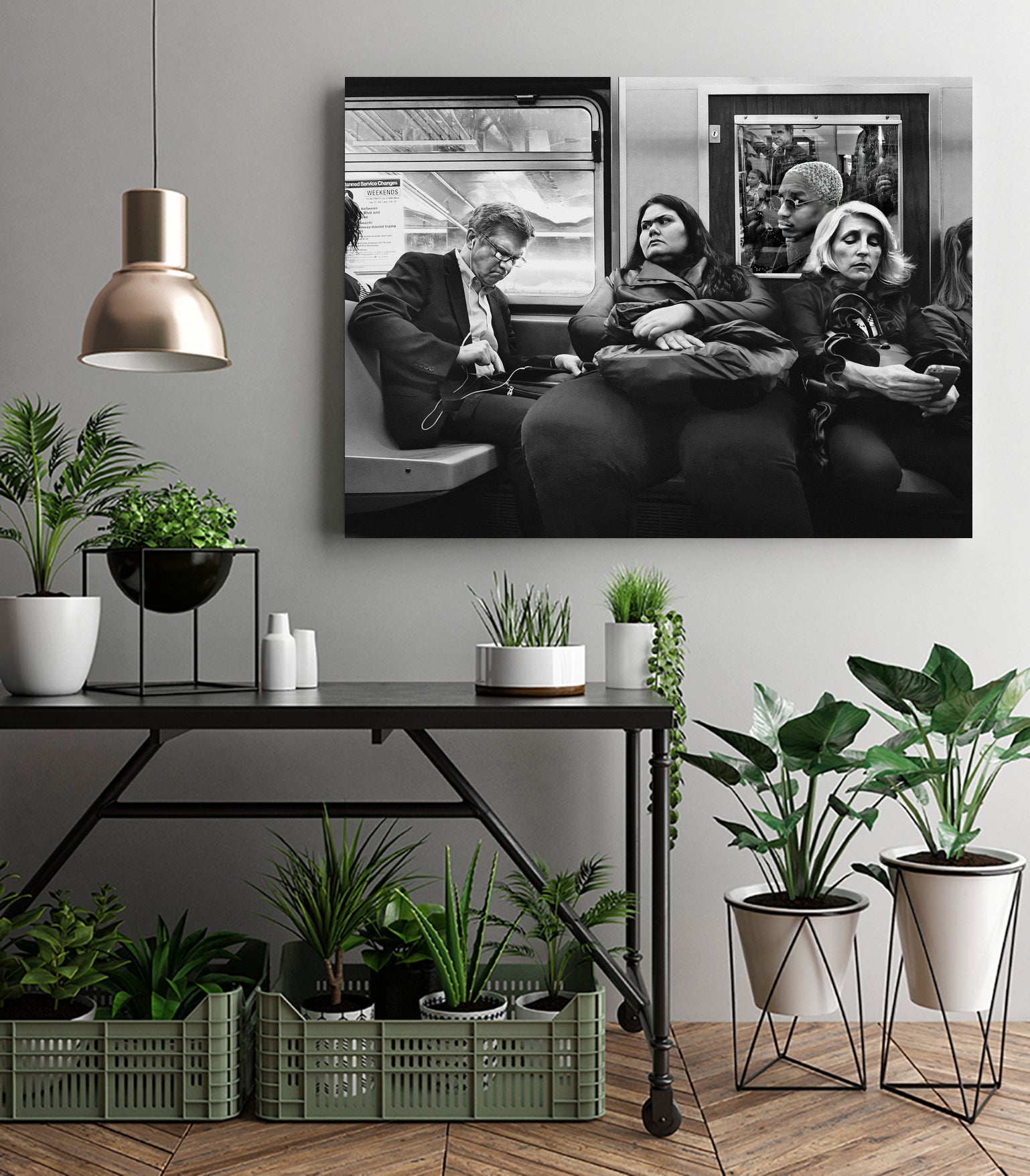 In my head by Zurab on GIANT ART - black&white street