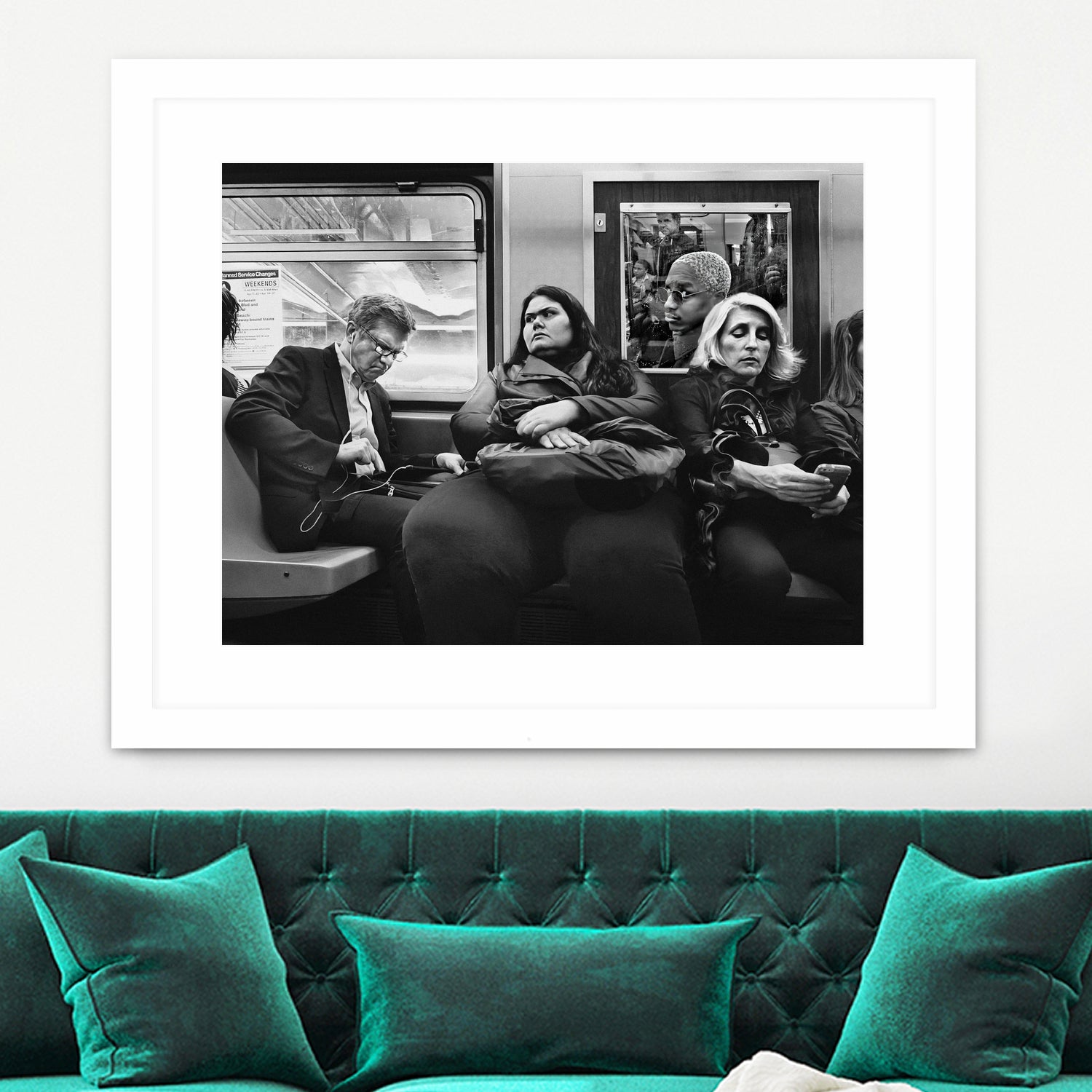 In my head by Zurab on GIANT ART - black&white street