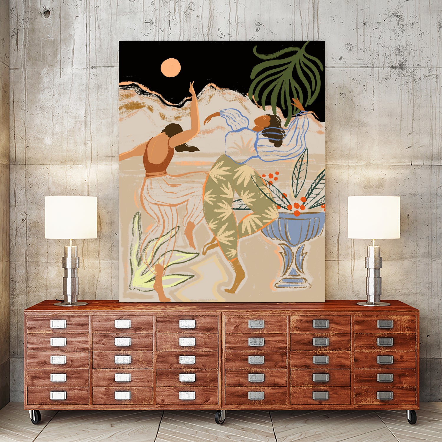 Moonlightdance by Arty on GIANT ART - figurative dance