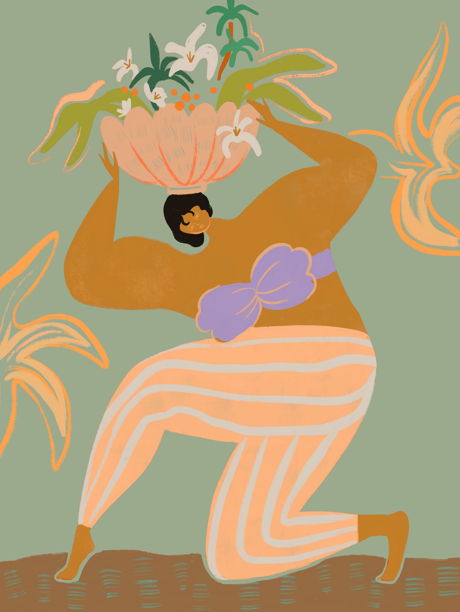 The Weight Of The World by Arty on GIANT ART - illustration figurative