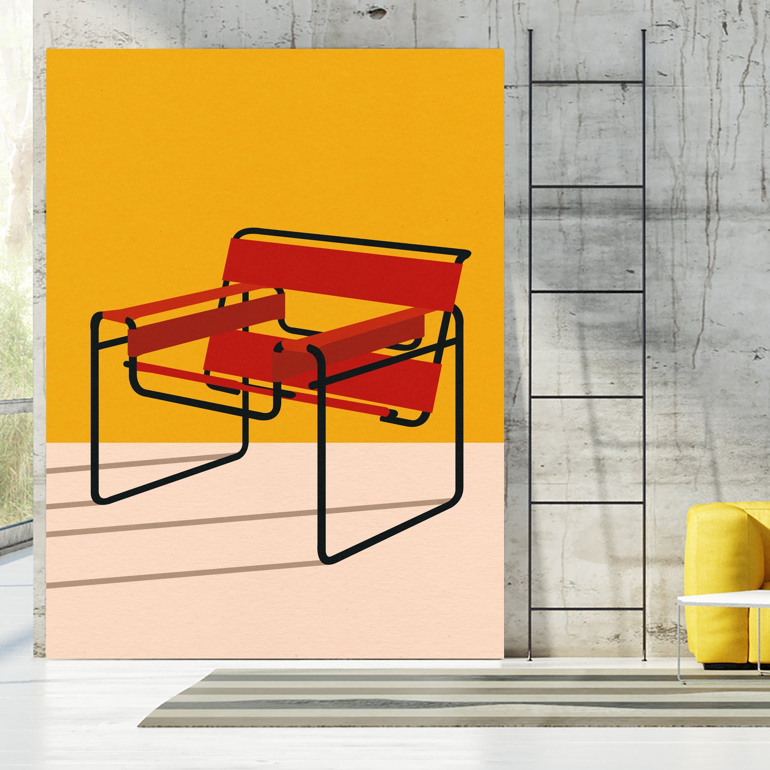 Wassily Chair Marcel Breuer by Rosi on GIANT ART - illustration chair