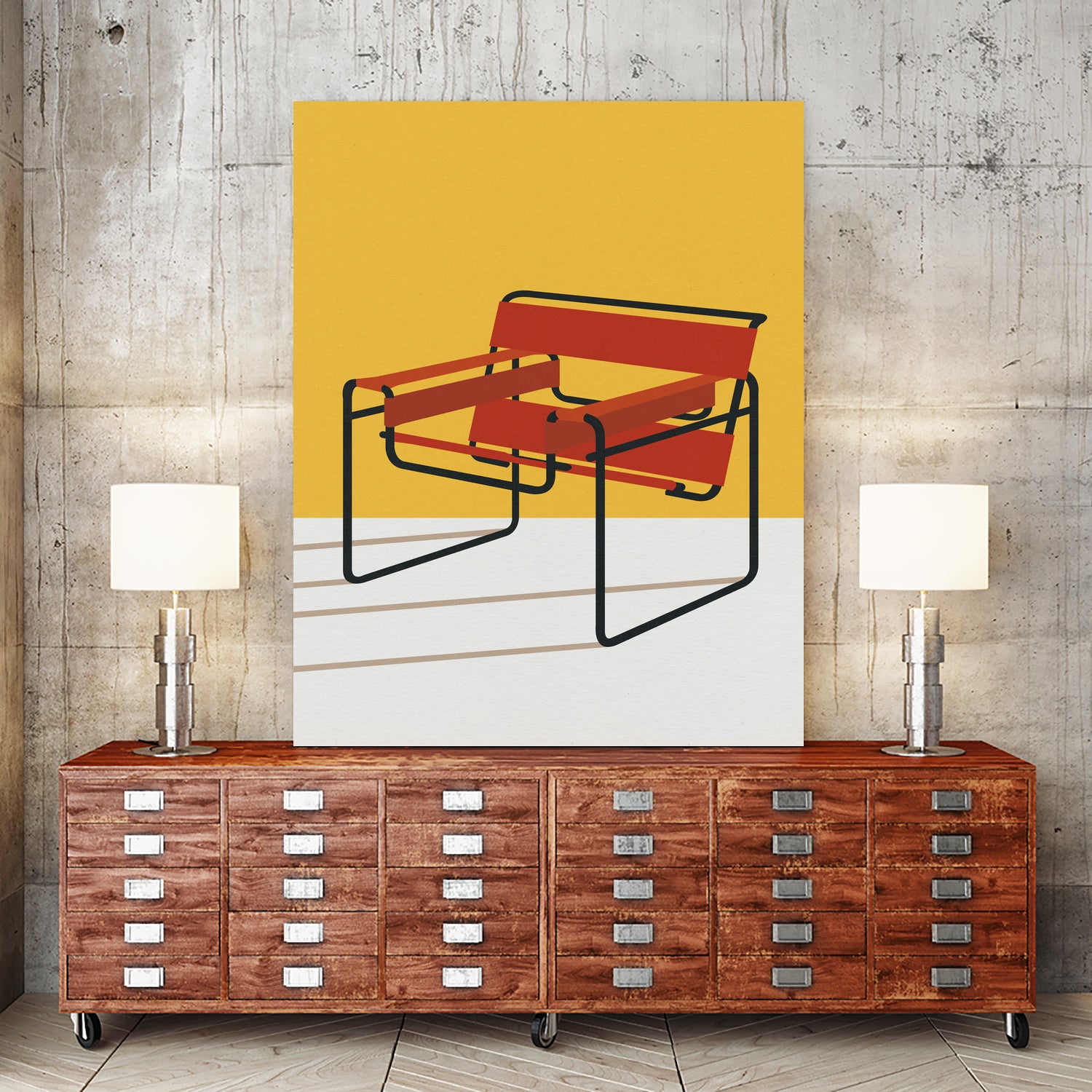 Wassily Chair by Rosi on GIANT ART