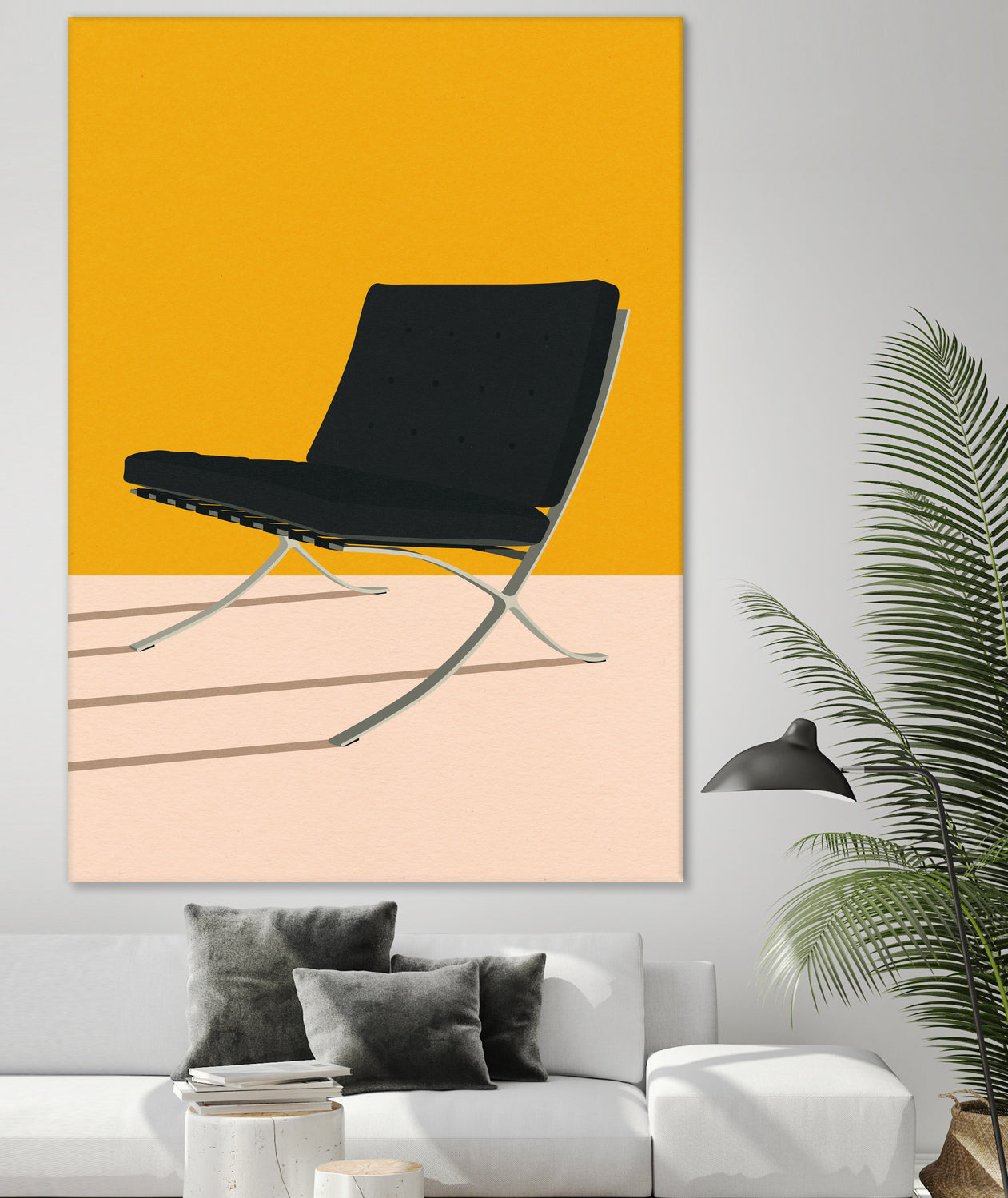 Barcelona Chair By Mies Van Der Rohe by Rosi on GIANT ART - figurative spain