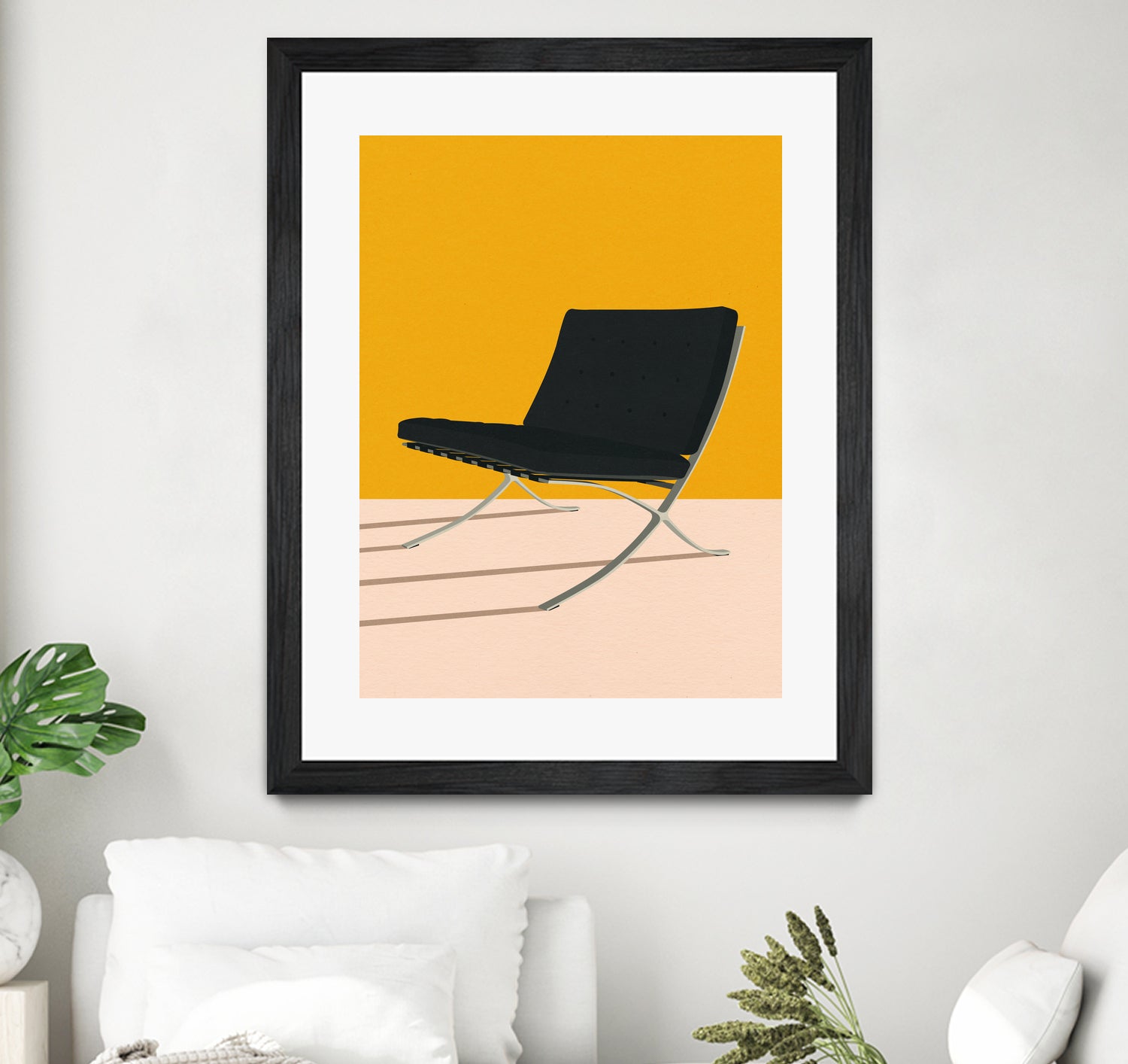 Barcelona Chair By Mies Van Der Rohe by Rosi on GIANT ART - figurative spain