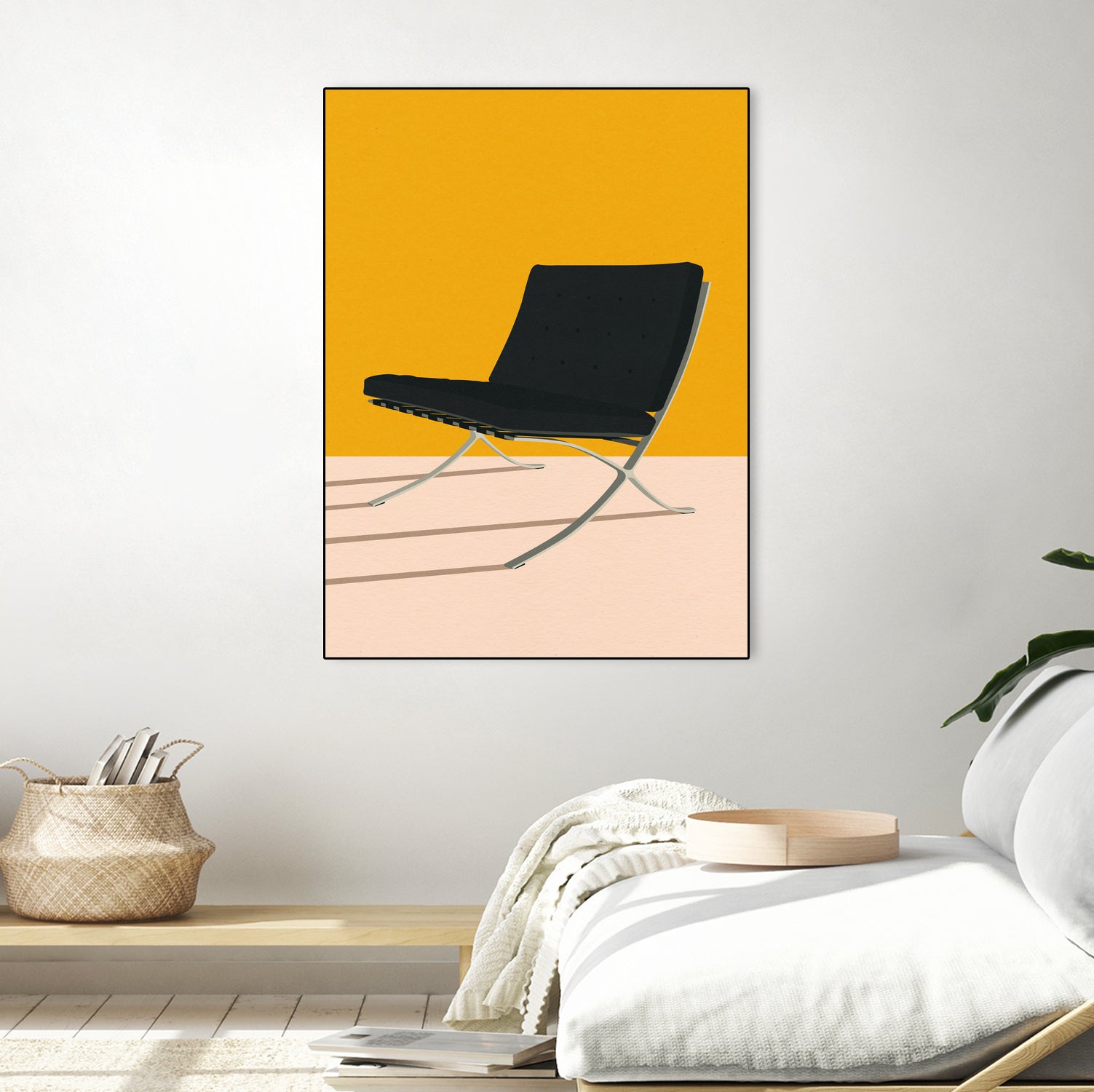 Barcelona Chair By Mies Van Der Rohe by Rosi on GIANT ART - figurative spain