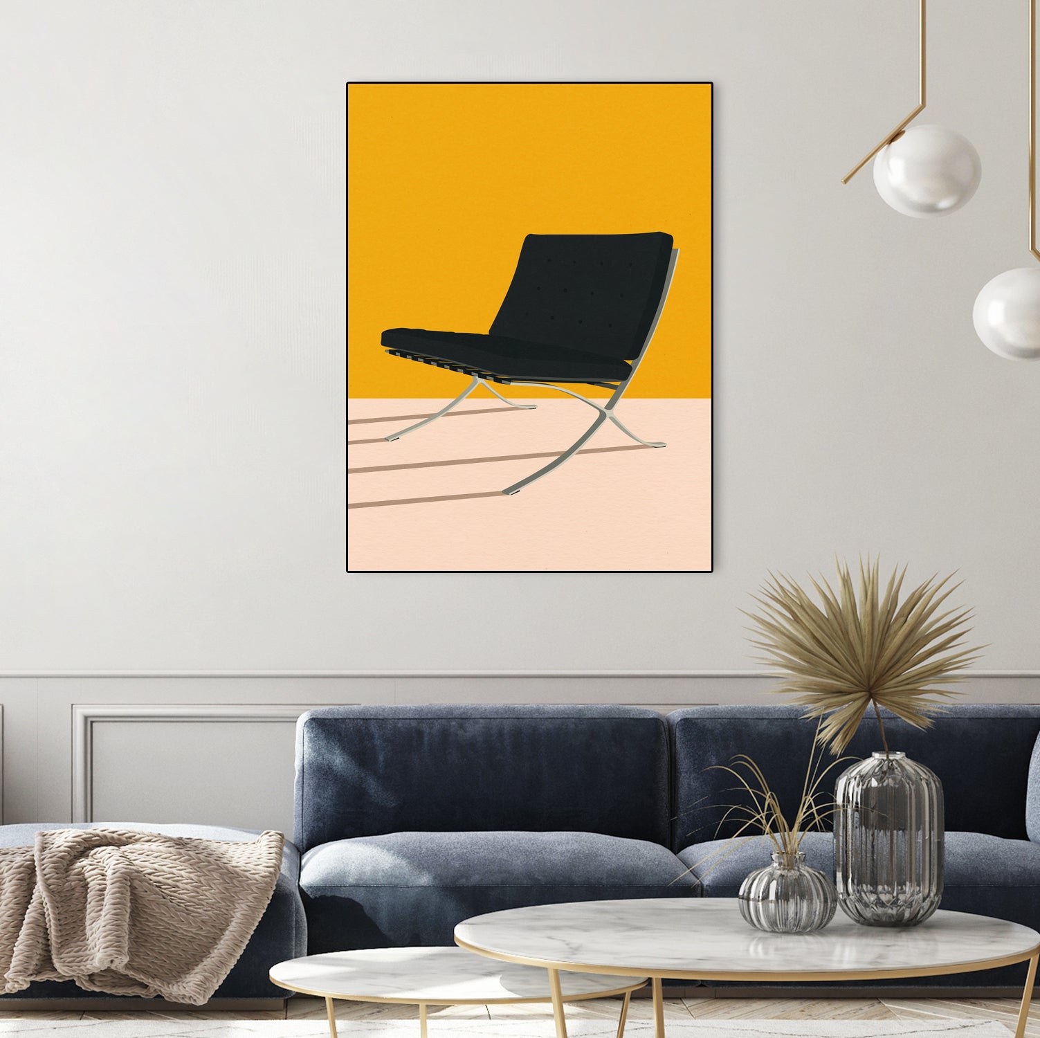 Barcelona Chair By Mies Van Der Rohe by Rosi on GIANT ART - figurative spain