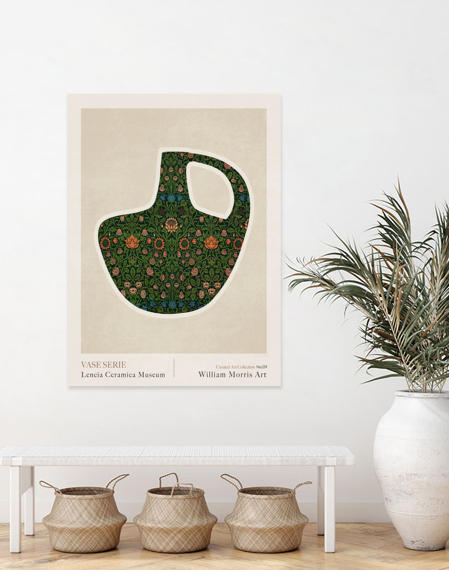 Wm Greek 09ratio 4x5 Print By Bohonewart by Emel Tunaboylu on GIANT ART - william morris flowers and plants william morris