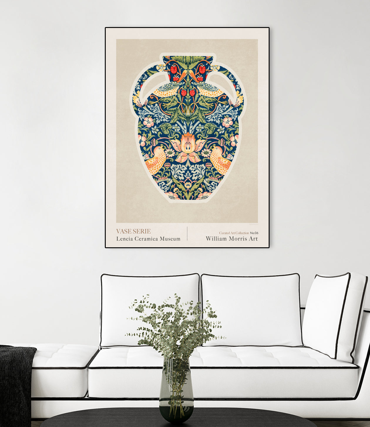 Wm Greek 06ratio 4x5 Print By Bohonewart by Emel Tunaboylu on GIANT ART - pattern flowers and plants pattern