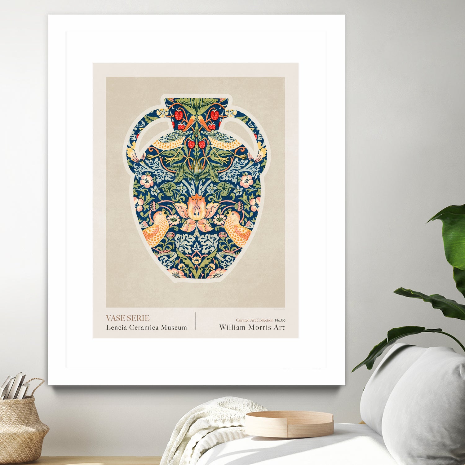 Wm Greek 06ratio 4x5 Print By Bohonewart by Emel Tunaboylu on GIANT ART - pattern flowers and plants pattern