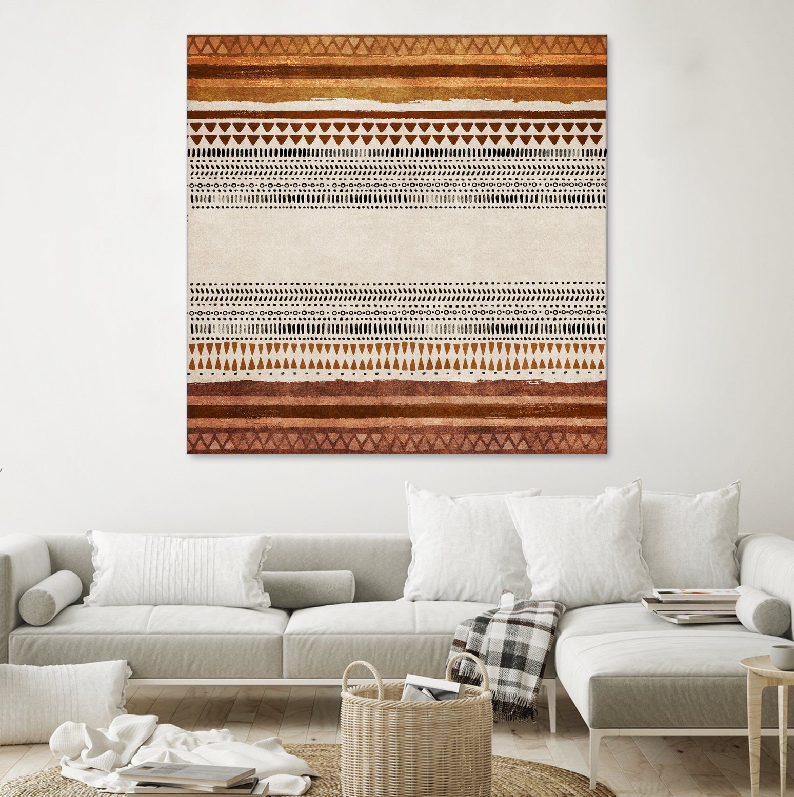 Tribal Rhythm by Emel Tunaboylu on GIANT ART - abstract tribal-wall-art