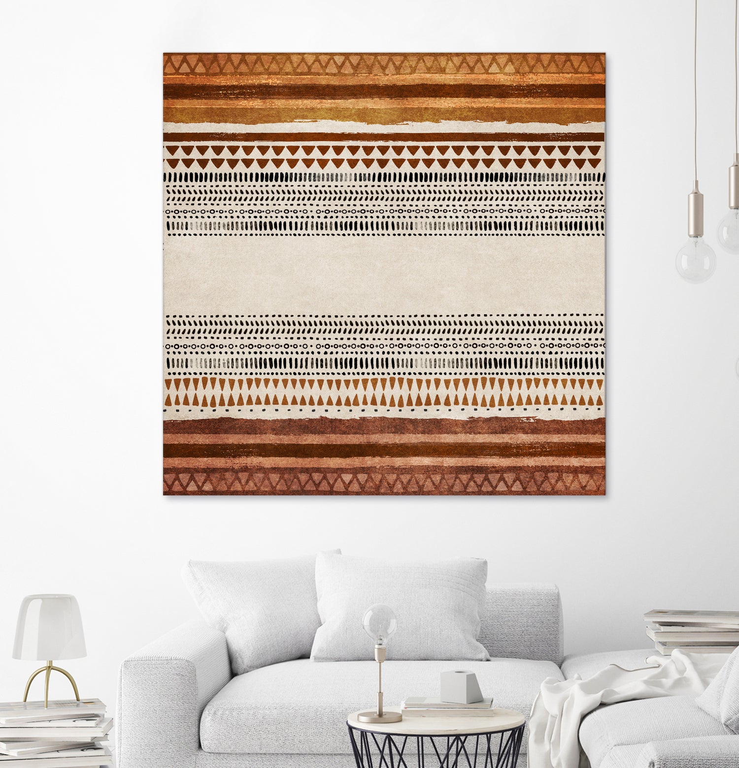 Tribal Rhythm by Emel Tunaboylu on GIANT ART - abstract tribal-wall-art
