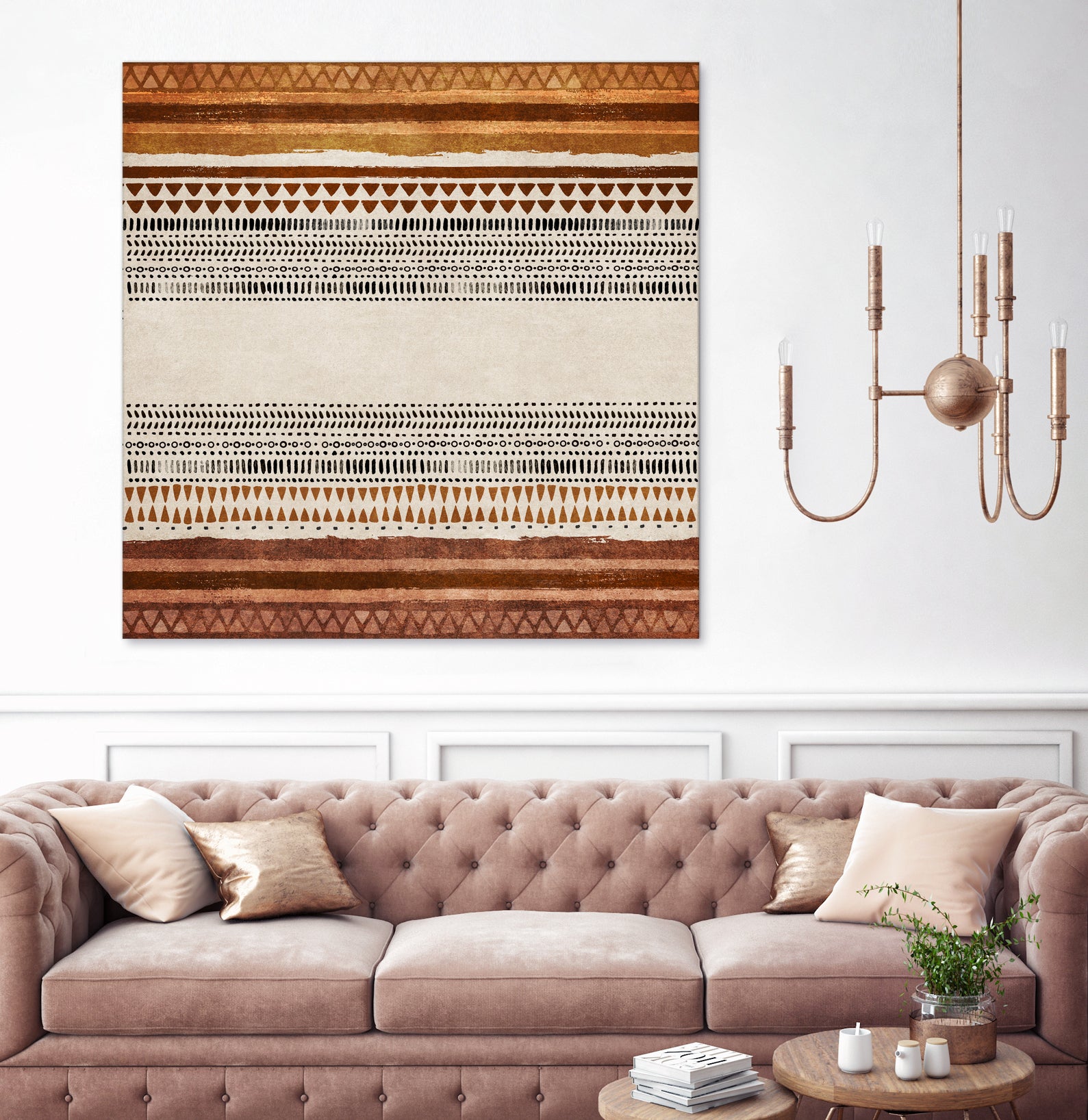 Tribal Rhythm by Emel Tunaboylu on GIANT ART - abstract tribal-wall-art