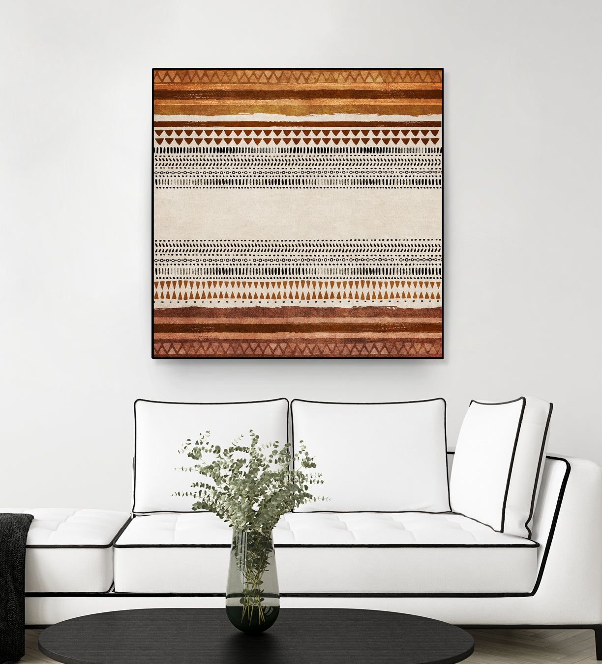 Tribal Rhythm by Emel Tunaboylu on GIANT ART - abstract tribal-wall-art