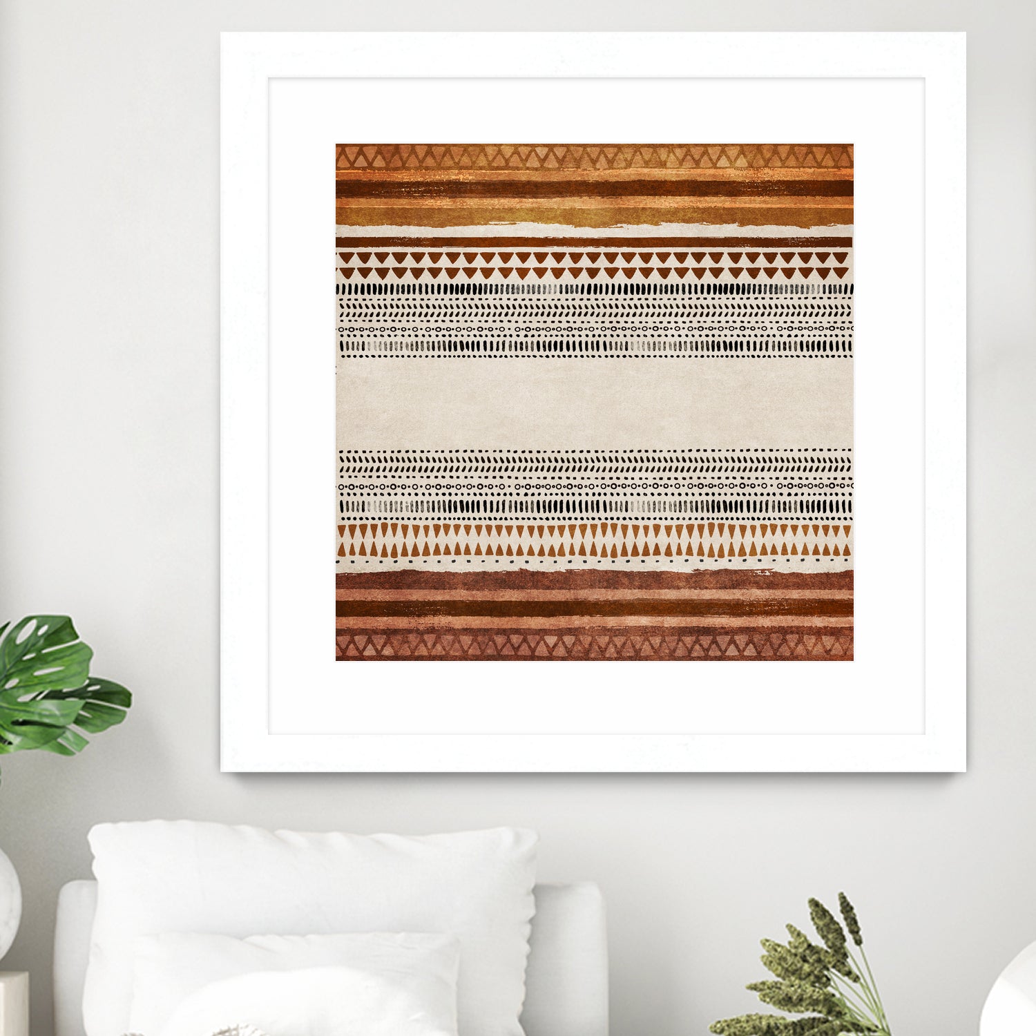 Tribal Rhythm by Emel Tunaboylu on GIANT ART - abstract tribal-wall-art
