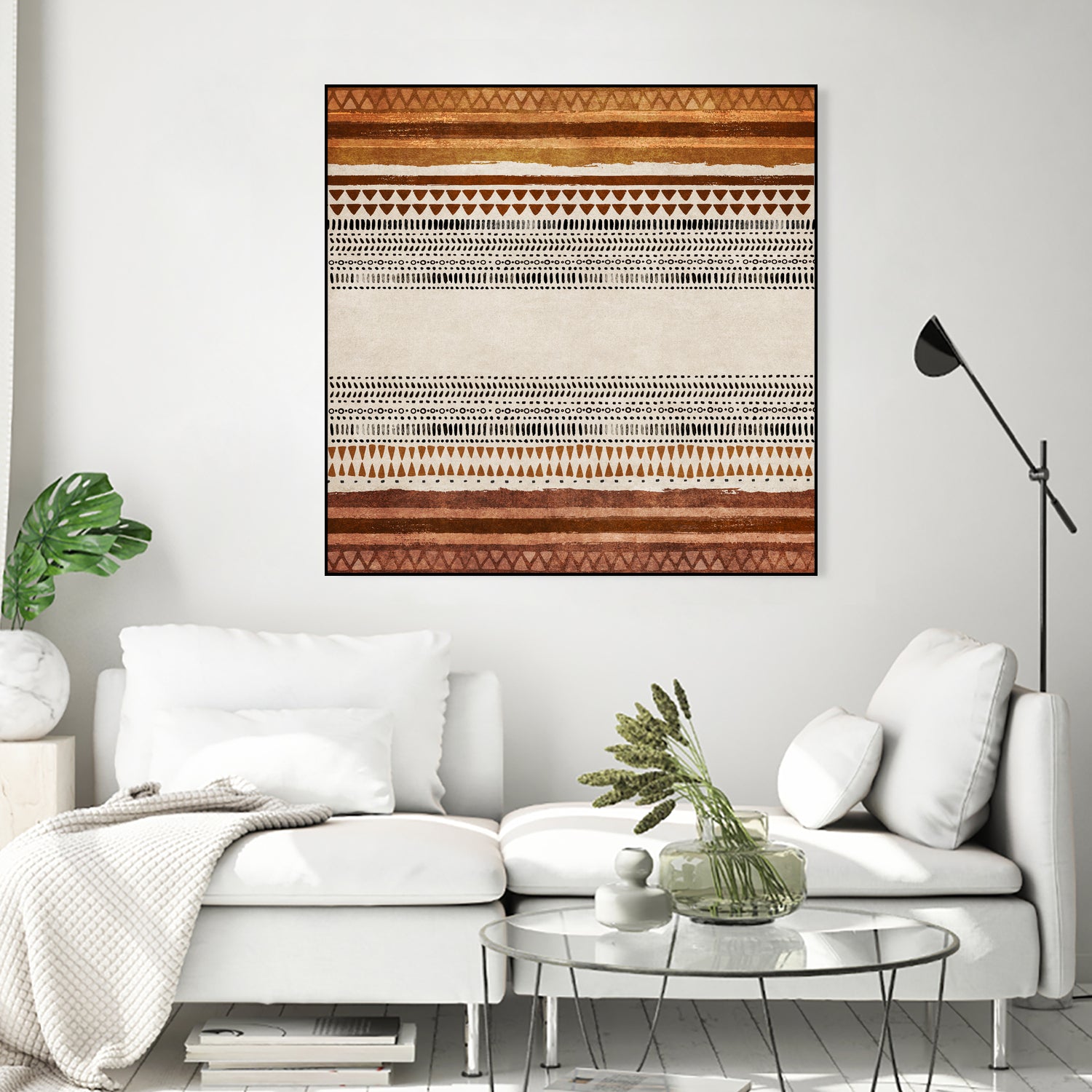 Tribal Rhythm by Emel Tunaboylu on GIANT ART - abstract tribal-wall-art