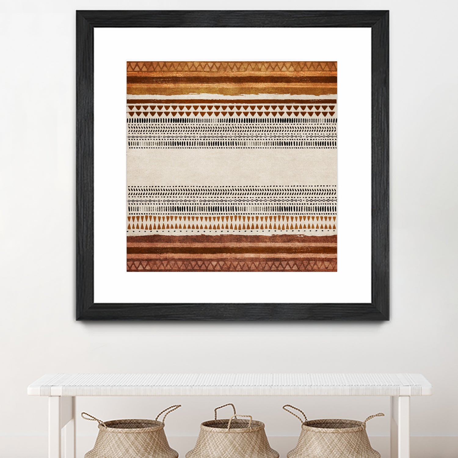Tribal Rhythm by Emel Tunaboylu on GIANT ART - abstract tribal-wall-art