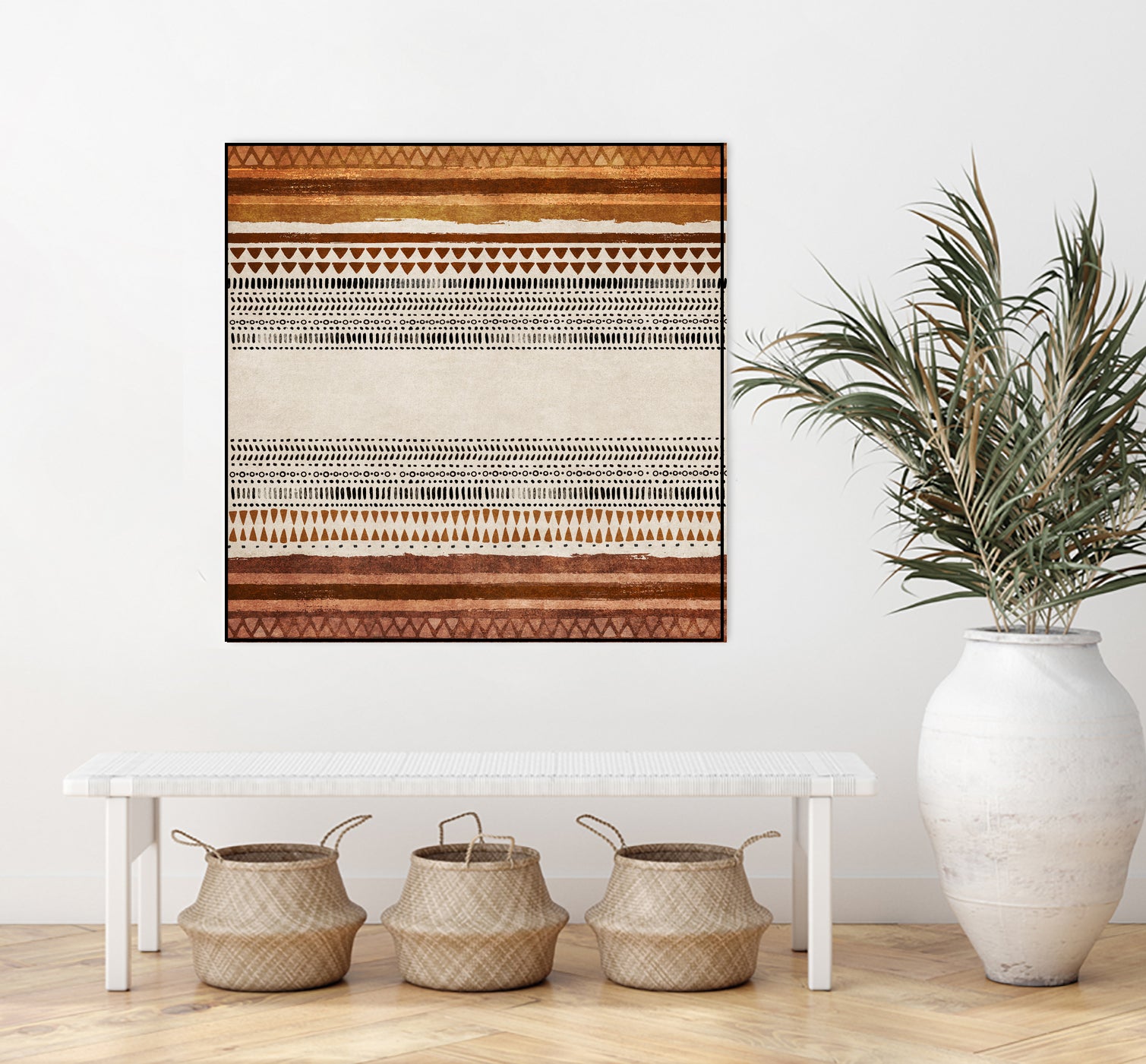 Tribal Rhythm by Emel Tunaboylu on GIANT ART - abstract tribal-wall-art