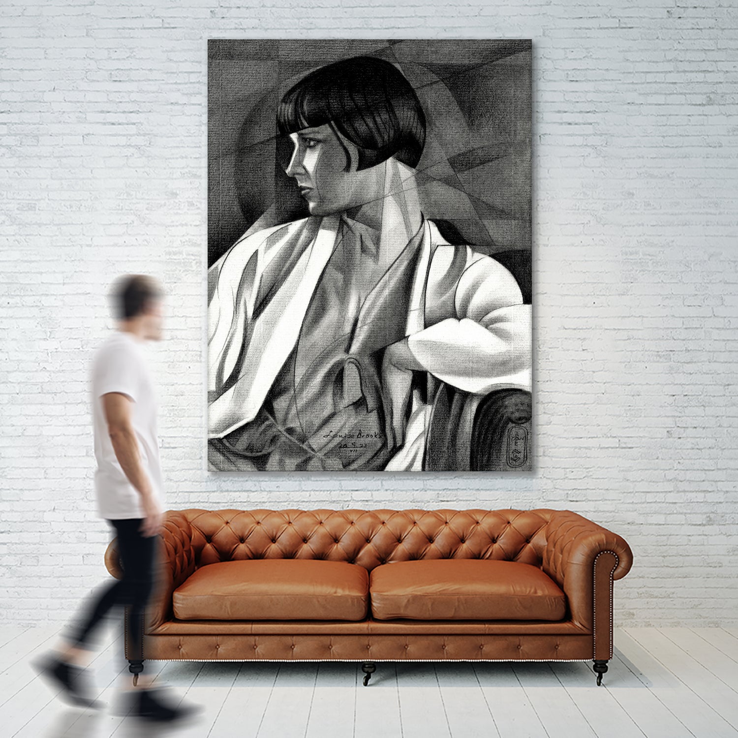 Louise Brooks 07 07 23 by Corne on GIANT ART - illustration louise brooks