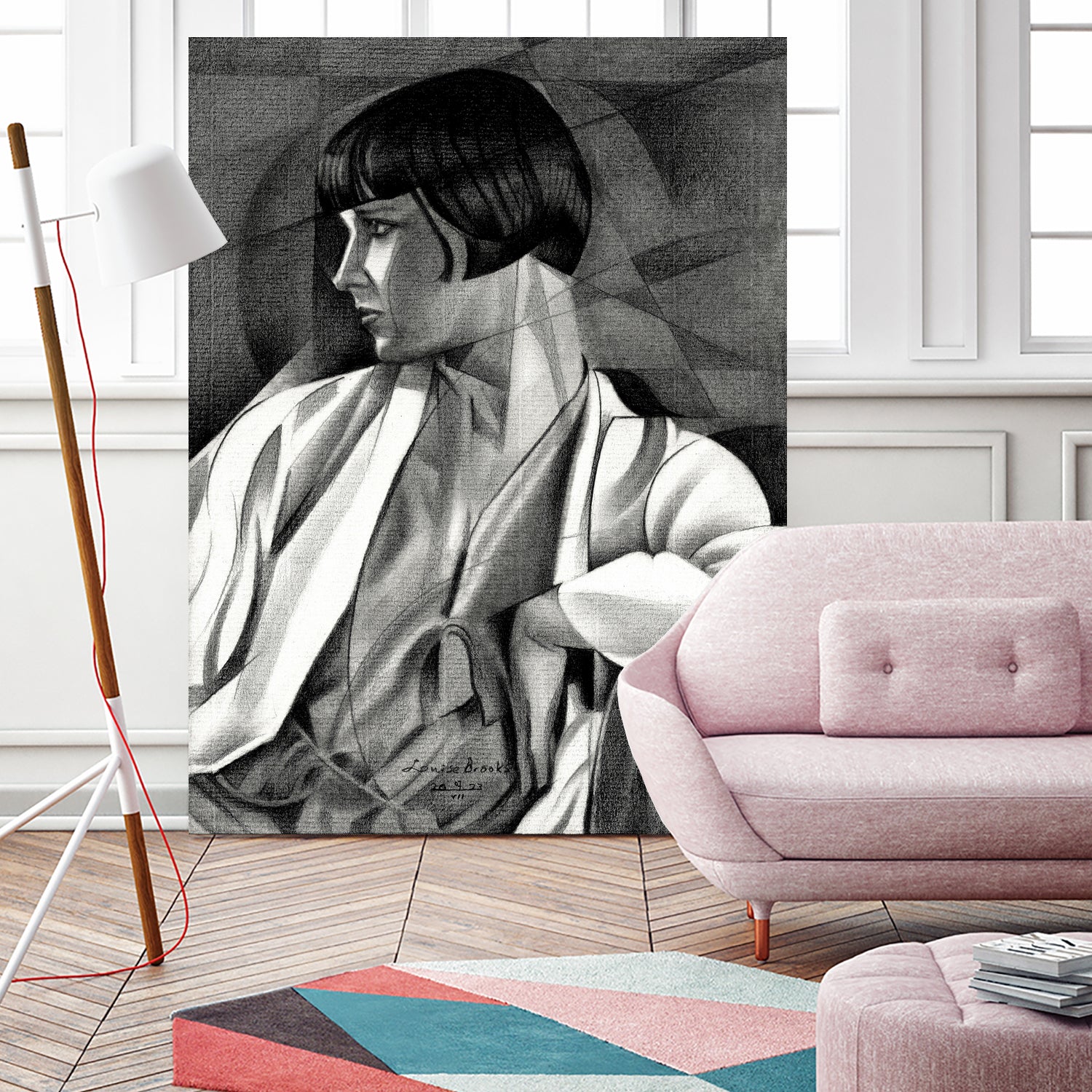 Louise Brooks 07 07 23 by Corne on GIANT ART - illustration louise brooks