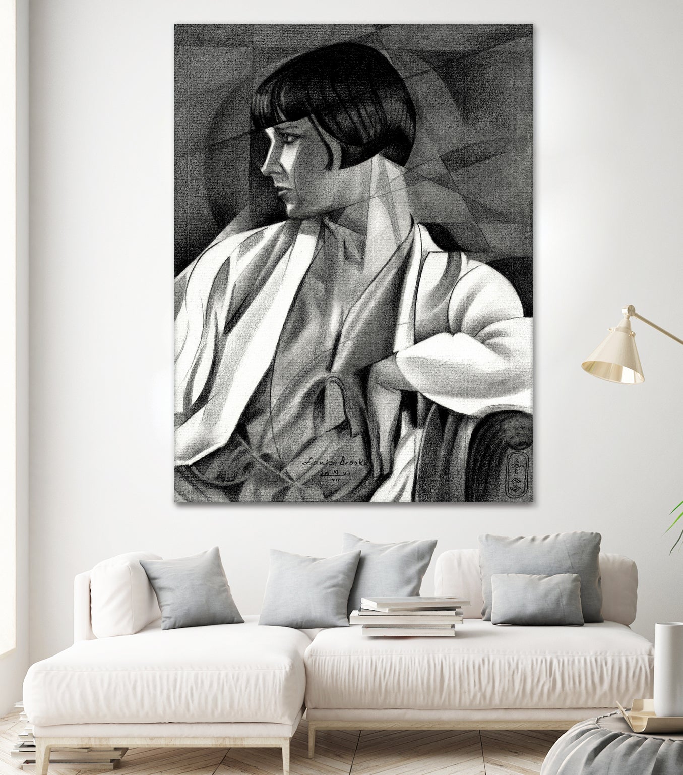 Louise Brooks 07 07 23 by Corne on GIANT ART - illustration louise brooks
