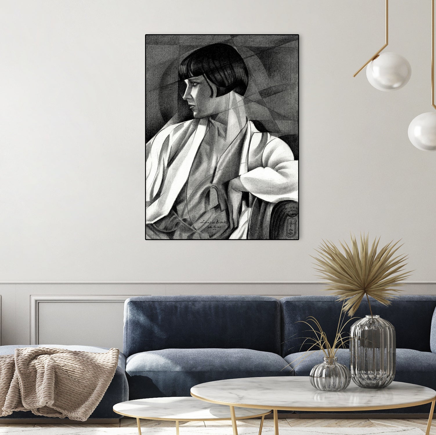 Louise Brooks 07 07 23 by Corne on GIANT ART - illustration louise brooks