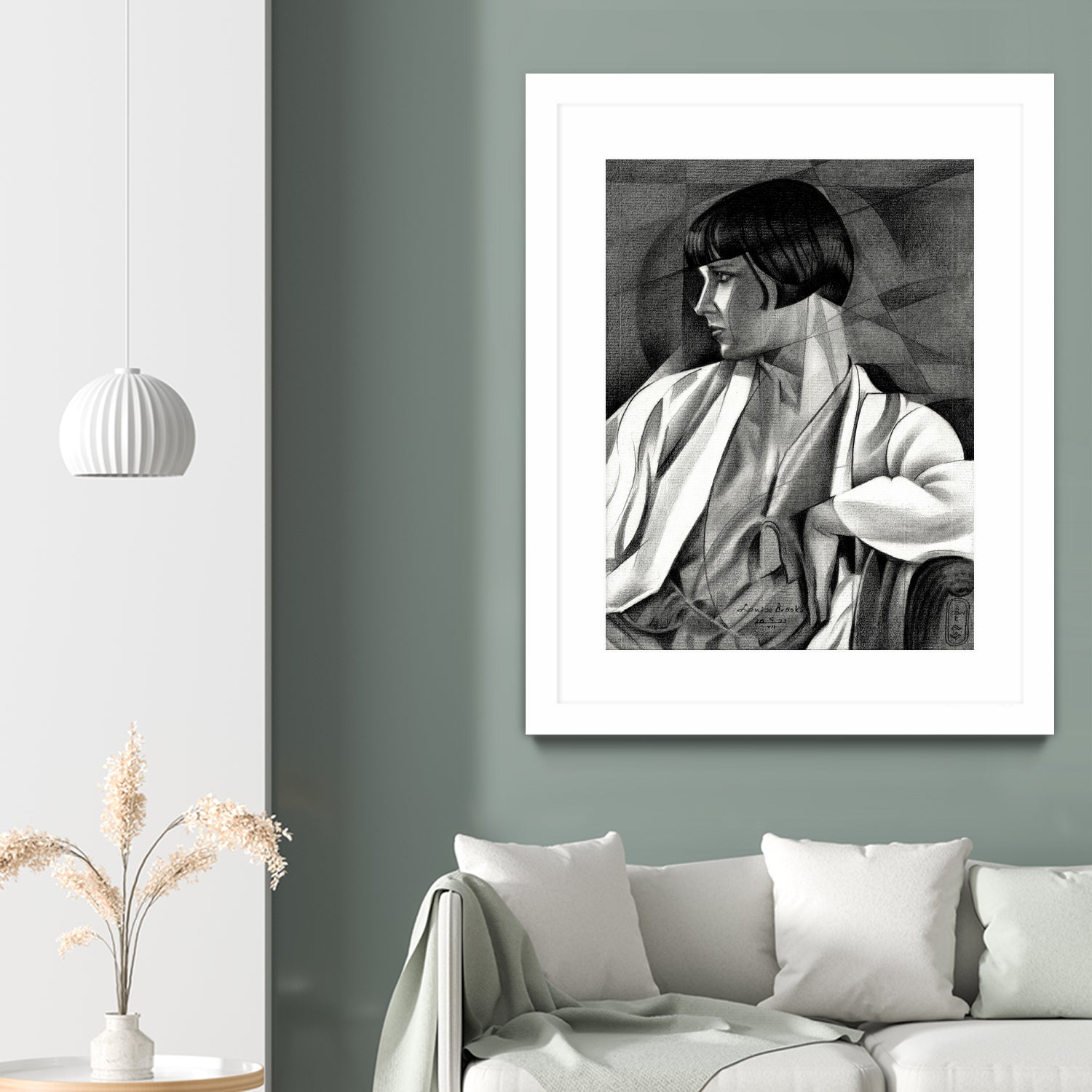 Louise Brooks 07 07 23 by Corne on GIANT ART - illustration louise brooks