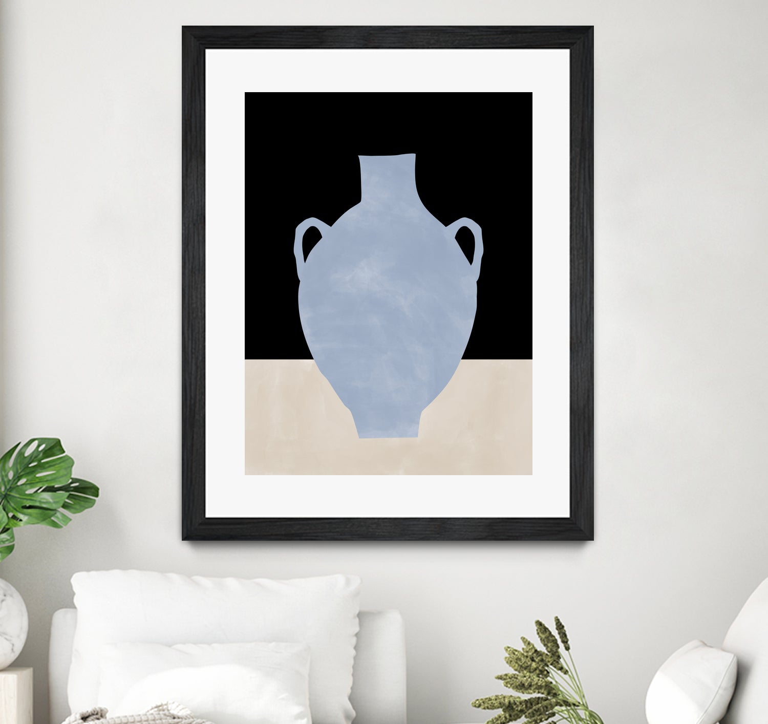 3x4 Aspectratio Indigo34 by Elena on GIANT ART - illustration vase