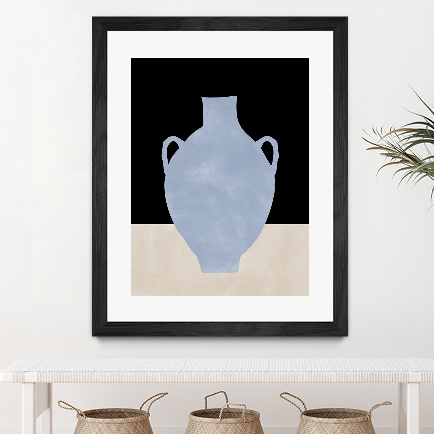 3x4 Aspectratio Indigo34 by Elena on GIANT ART - illustration vase