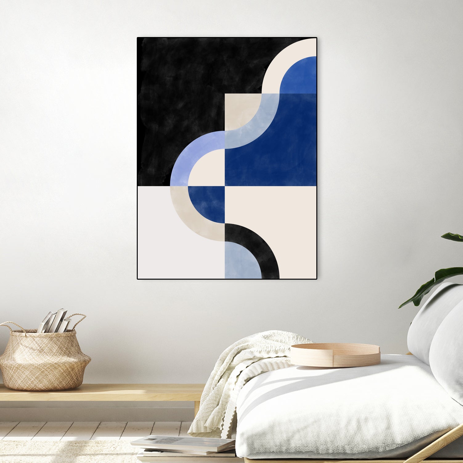 Curved Harmony by Elena Ristova on GIANT ART - abstract abstract