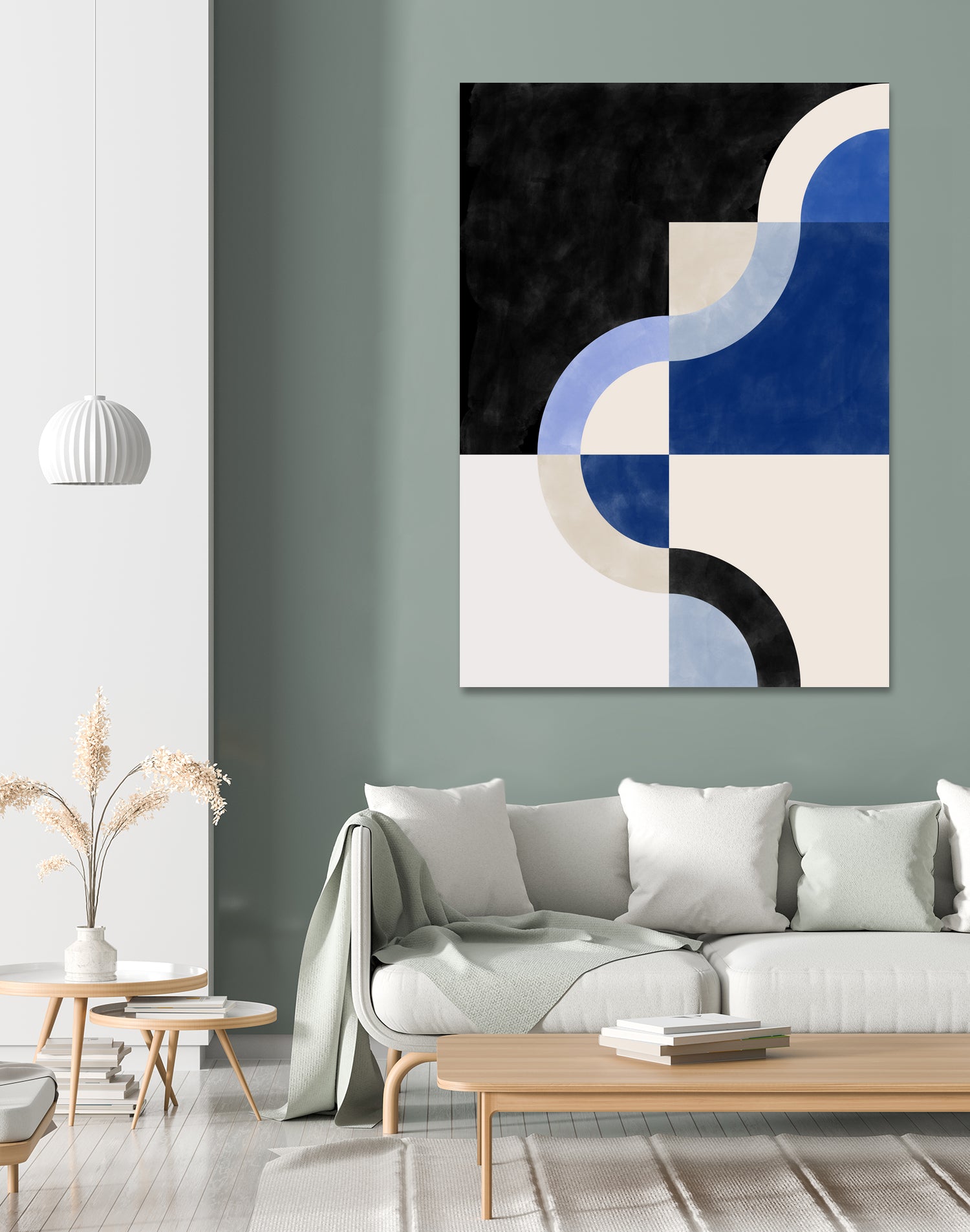 Curved Harmony by Elena Ristova on GIANT ART - abstract abstract