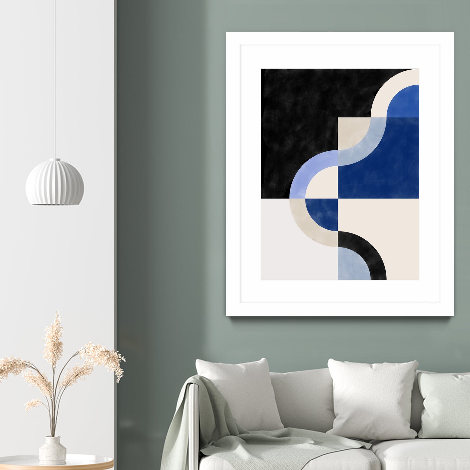 Curved Harmony by Elena Ristova on GIANT ART - abstract abstract