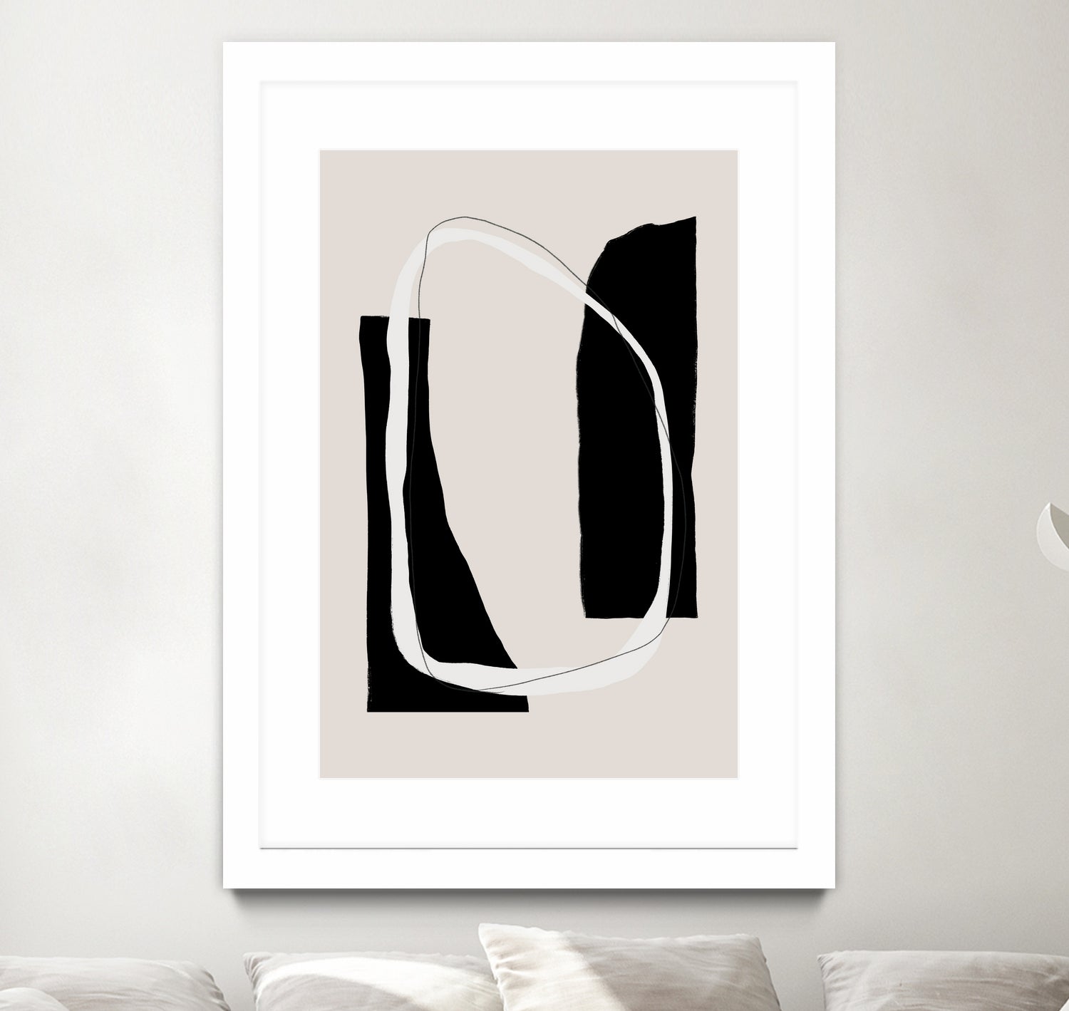 Monochrome Geometric Shapes by uplusmestudio on GIANT ART - minimalist art abstract minimalist art