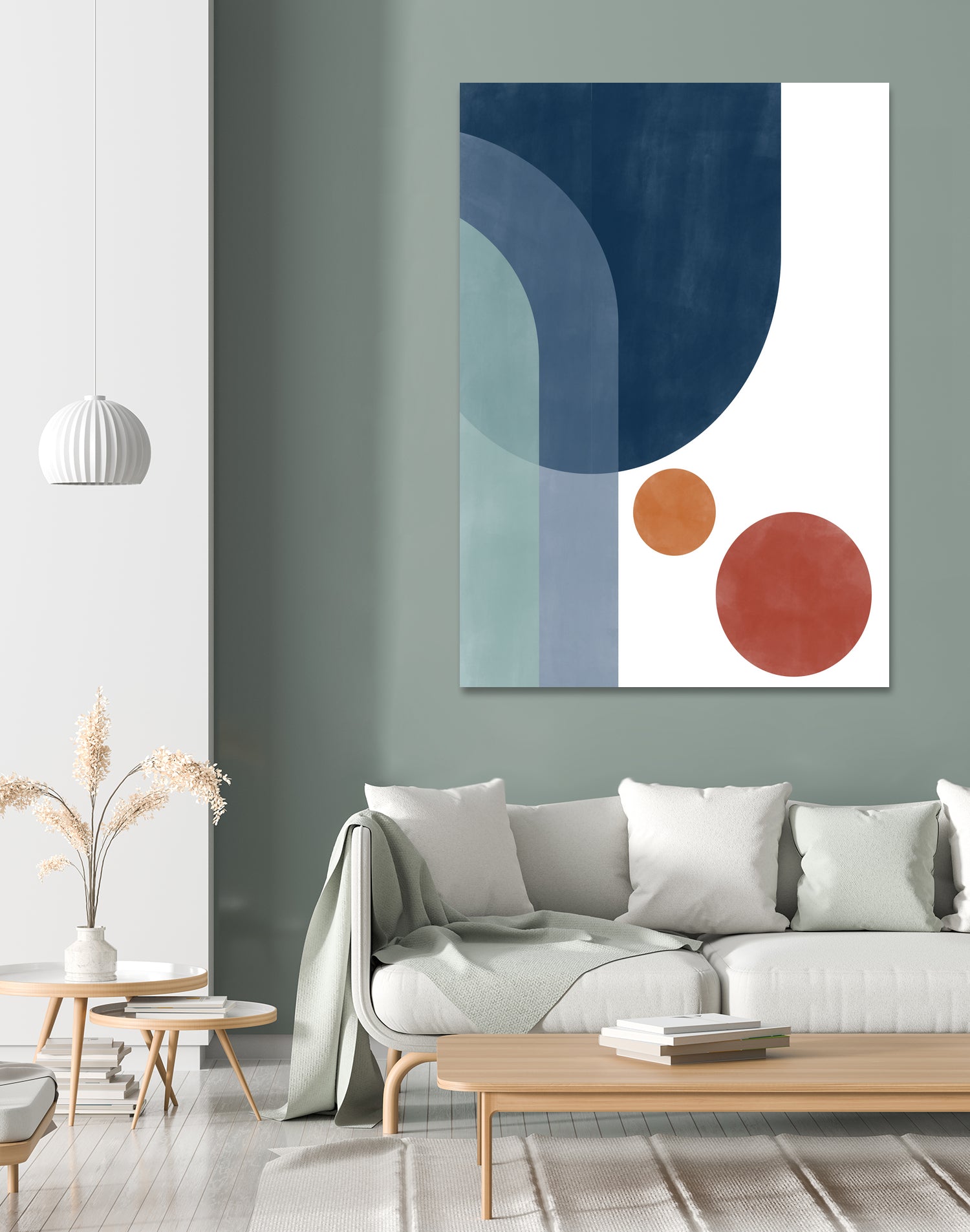 Overlapping Circles And Arches by Elena Ristova on GIANT ART - abstract abstract