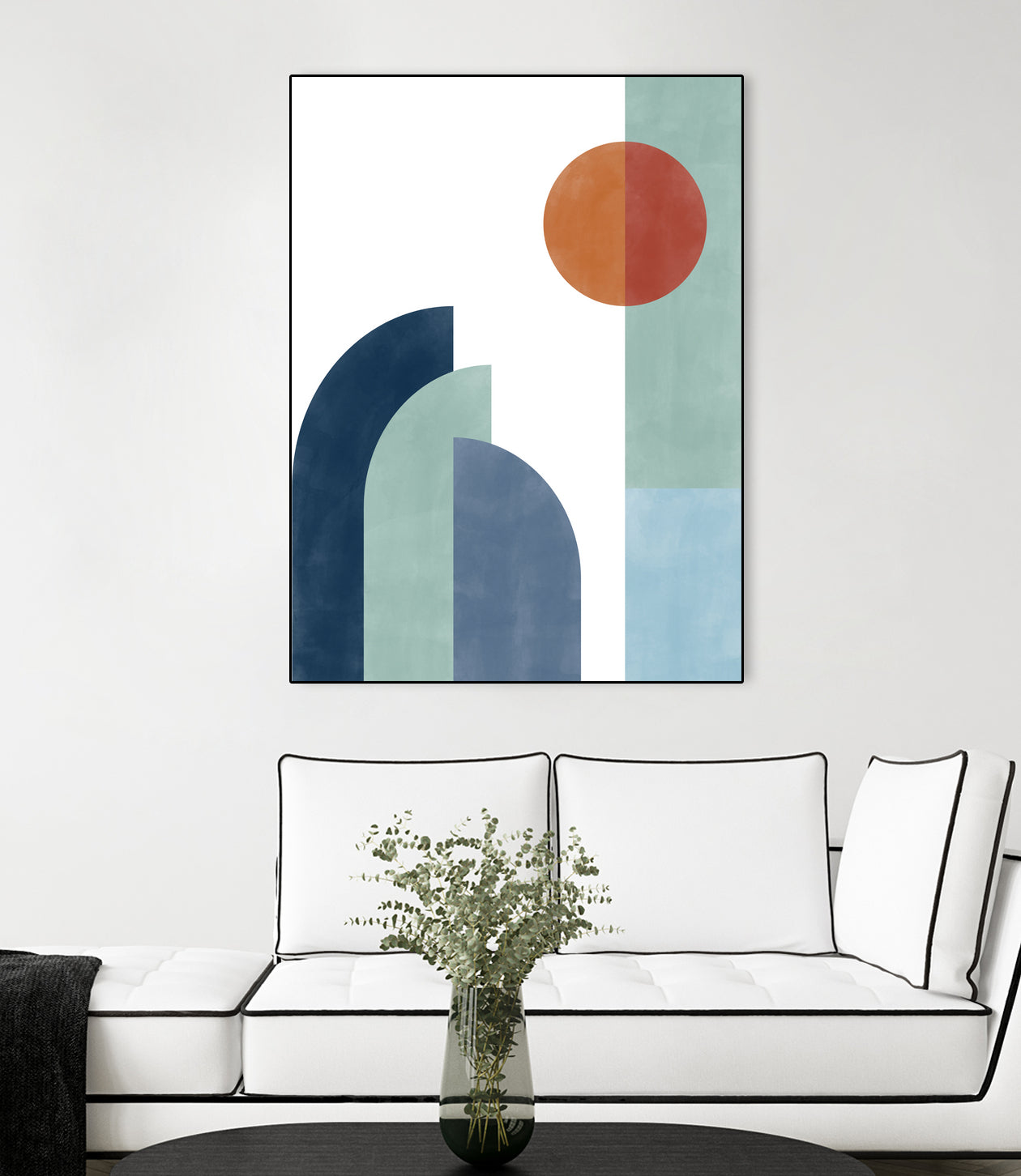 Geometric Shapes With A Minimalist Design by Elena Ristova on GIANT ART - abstract abstract