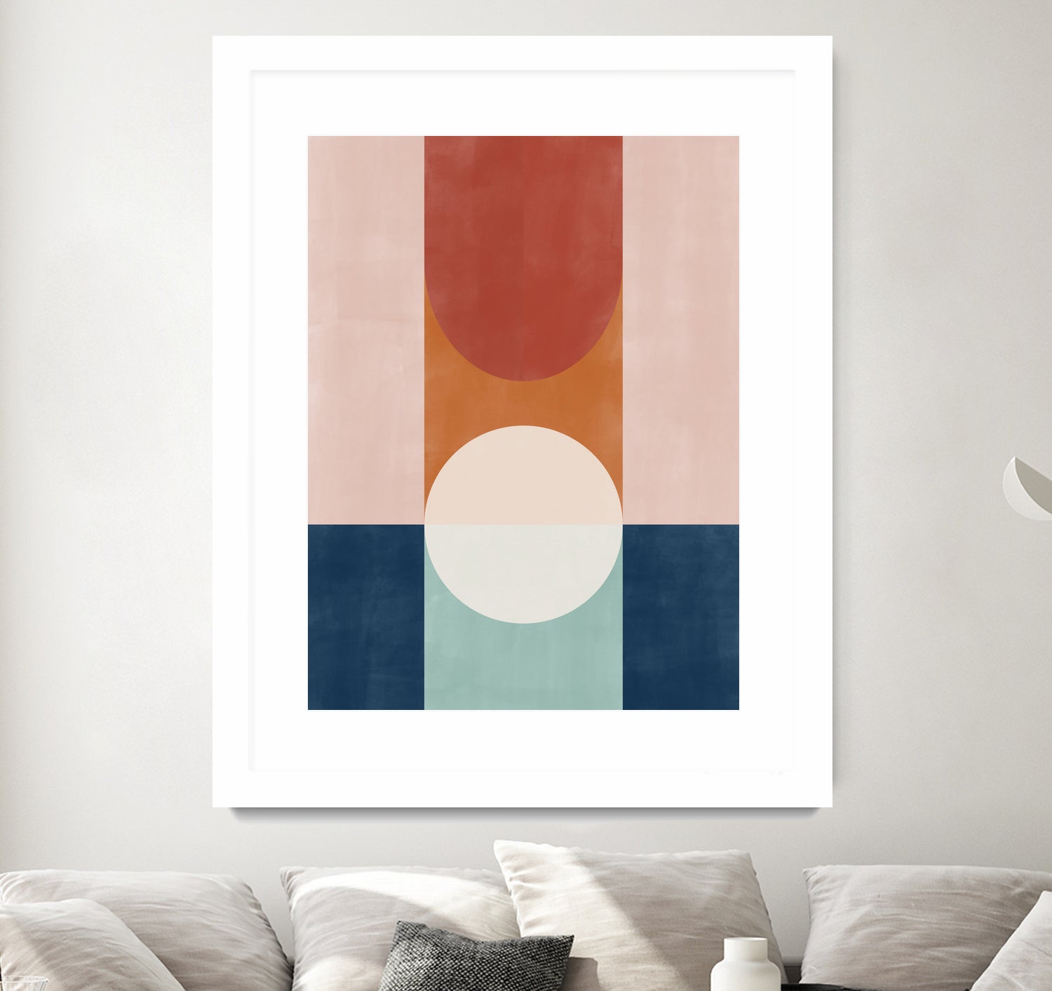 Abstract Design With Geometric Shapes by Elena Ristova on GIANT ART - abstract abstract