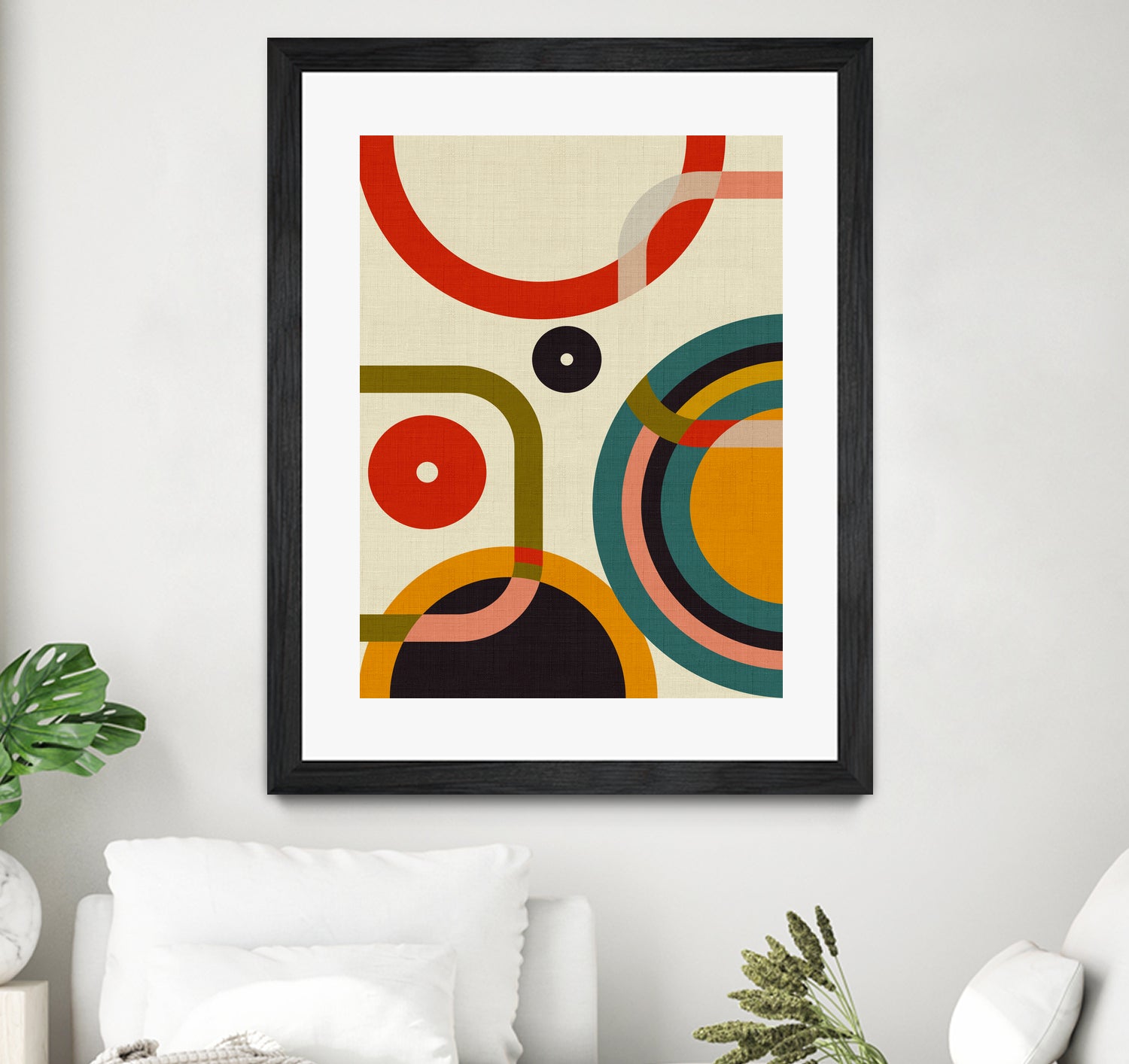 Mid Century Cirque by Ana Rut Bre on GIANT ART - abstract abstract